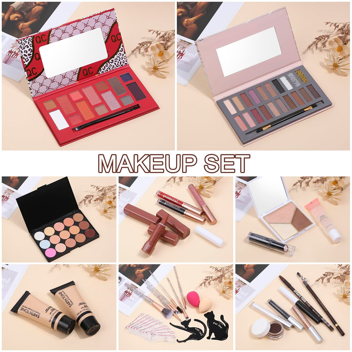 Makeup Kit For Women Girls Makeup Set For Teens beginners - pomcral Official Imagery - 8