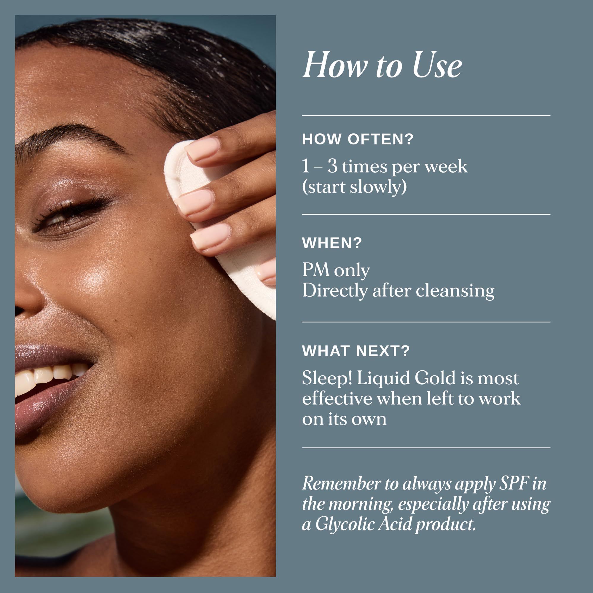 Alpha H Liquid Gold Exfoliating Treatment 5 Glycolic Acid - Premium Selection Official Imagery - 7