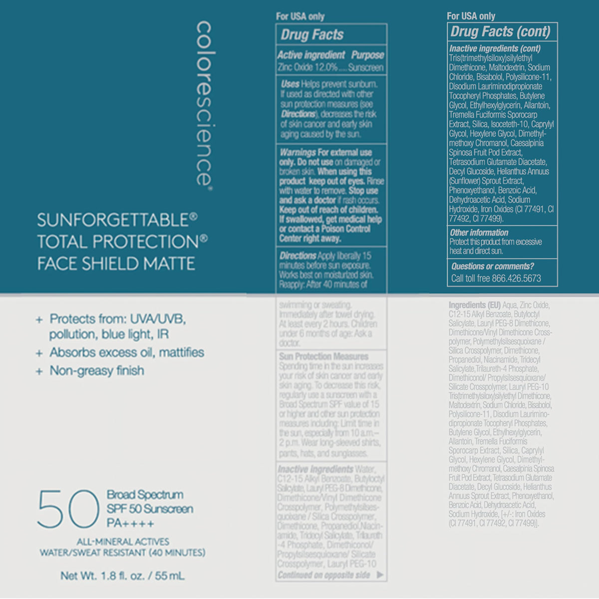 Colorescience Total Protection Face Shield SPF 50 1 8 Fl Oz - Premium Selection Official Imagery - 7