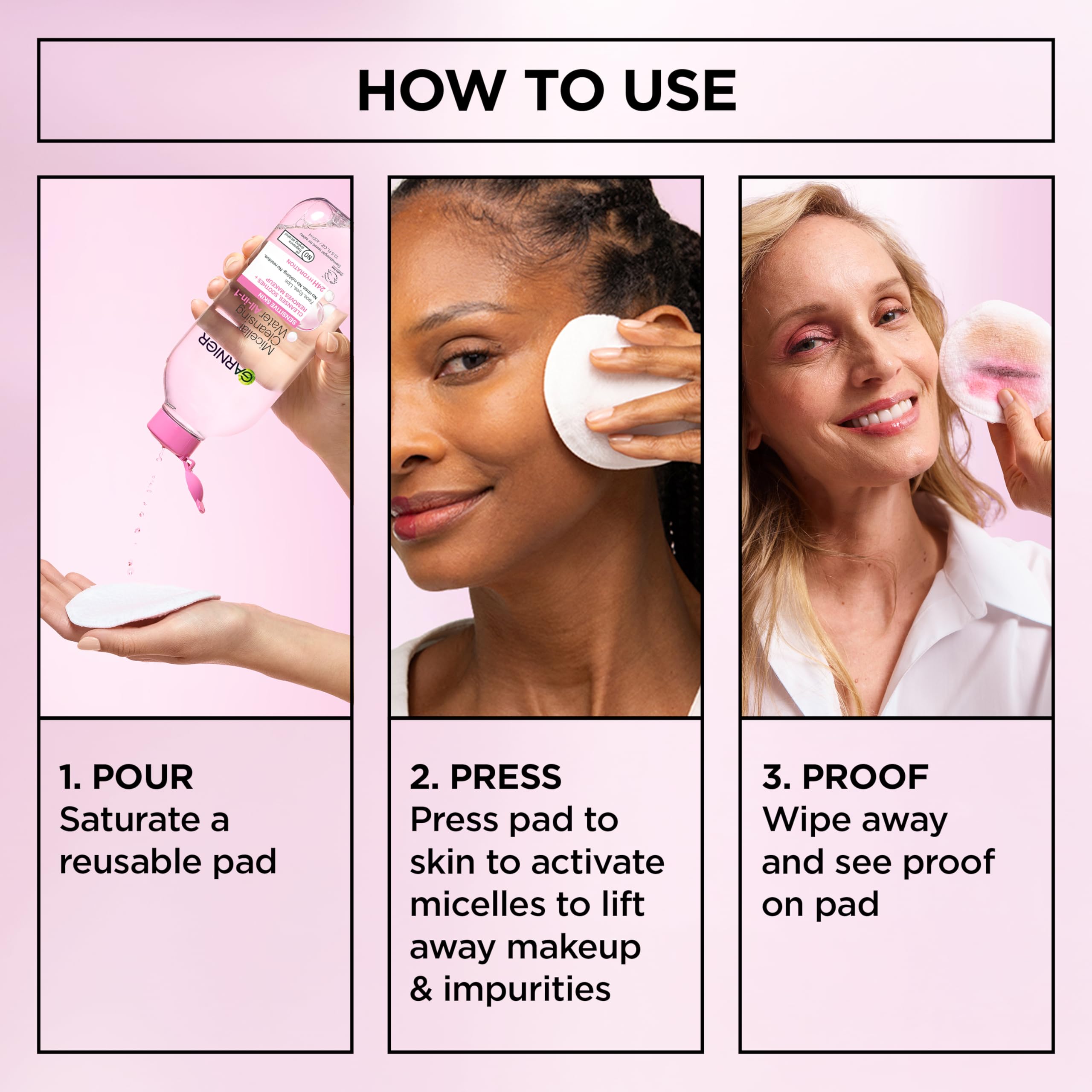 Elefair Tech Garnier Micellar Water, Hydrating Facial Cleanser & Makeup - Elefair Tech Official Product View 8