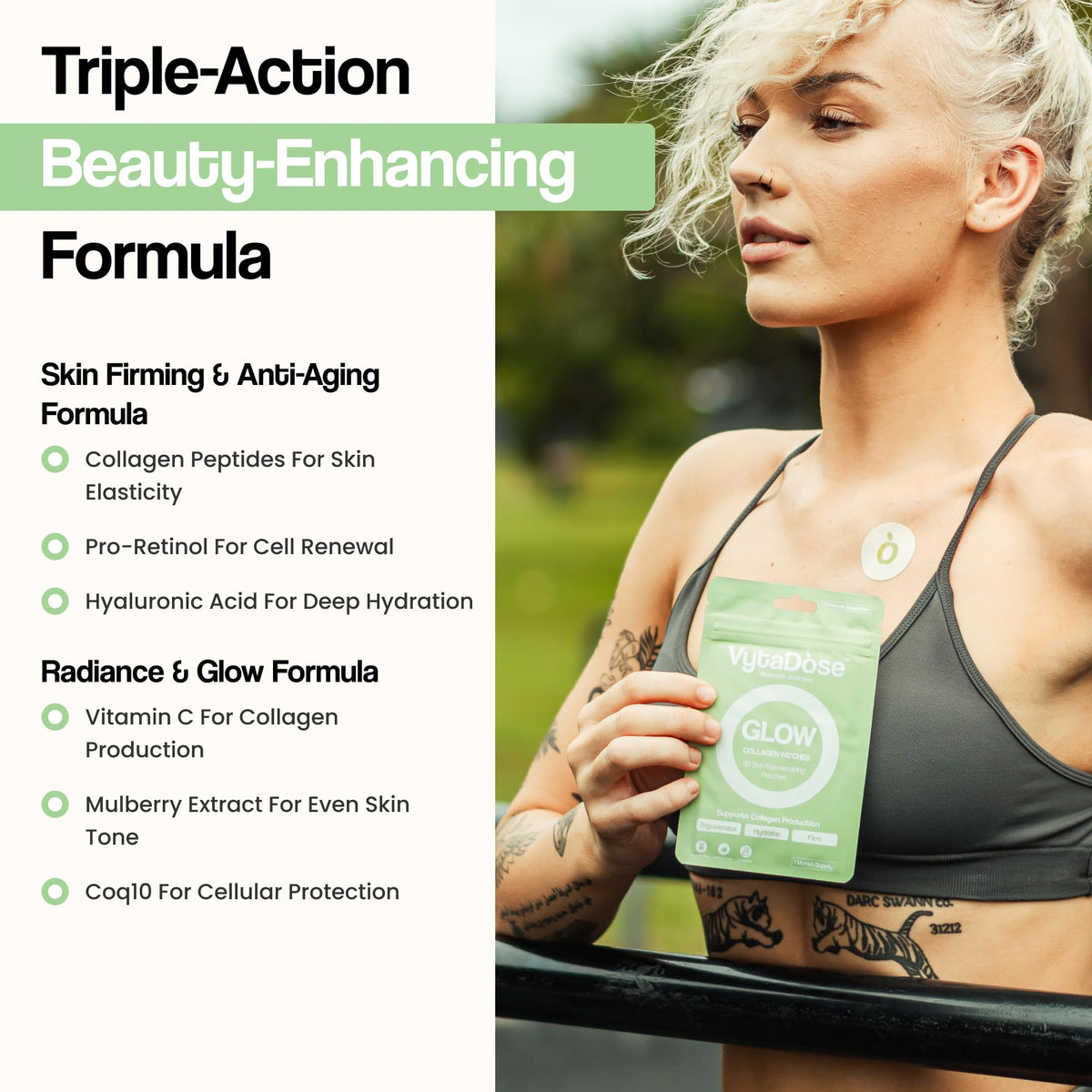 Vytadose Collagen Glow Beauty Restore Patches - Vytadose Official Imagery - 5