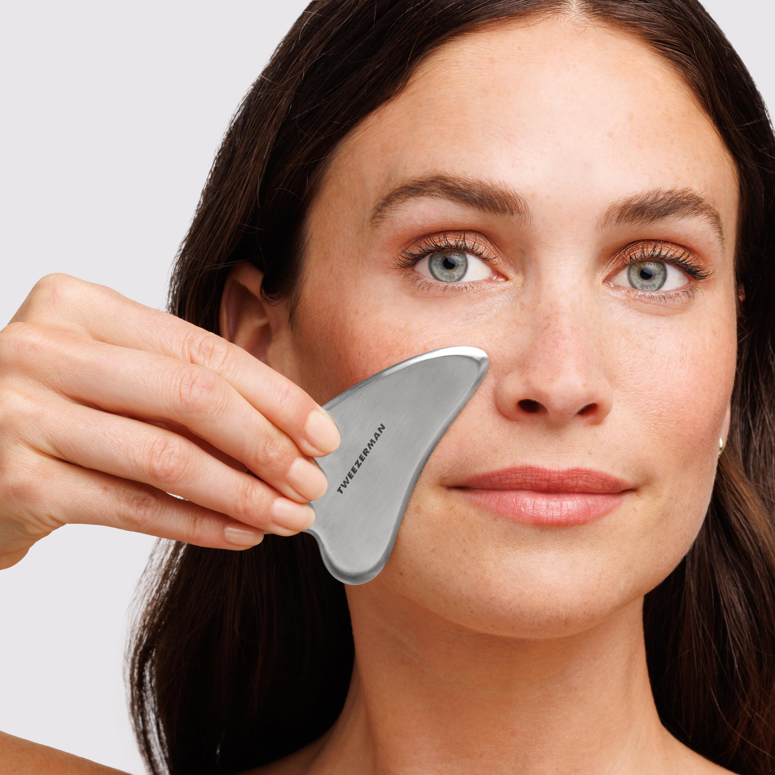 Tweezerman Gua Sha Stainless Steel