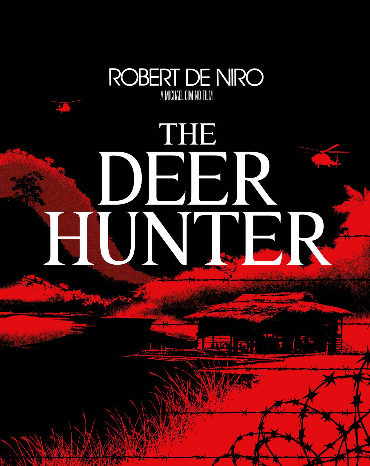 The Deer Hunter - Robert De Niro     
       			(Actor),  
       	 
	            
		   Meryl Streep     
       			(Actor) 
       	          Rated:      R           Format: Blu-ray Official Imagery - 3