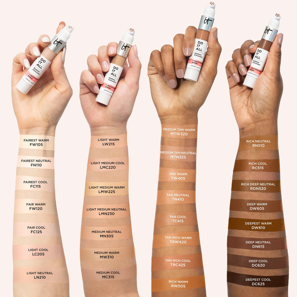 IT Cosmetics CC Cream with SPF 50 Natural Finish Full - Premium Selection Official Imagery - 5