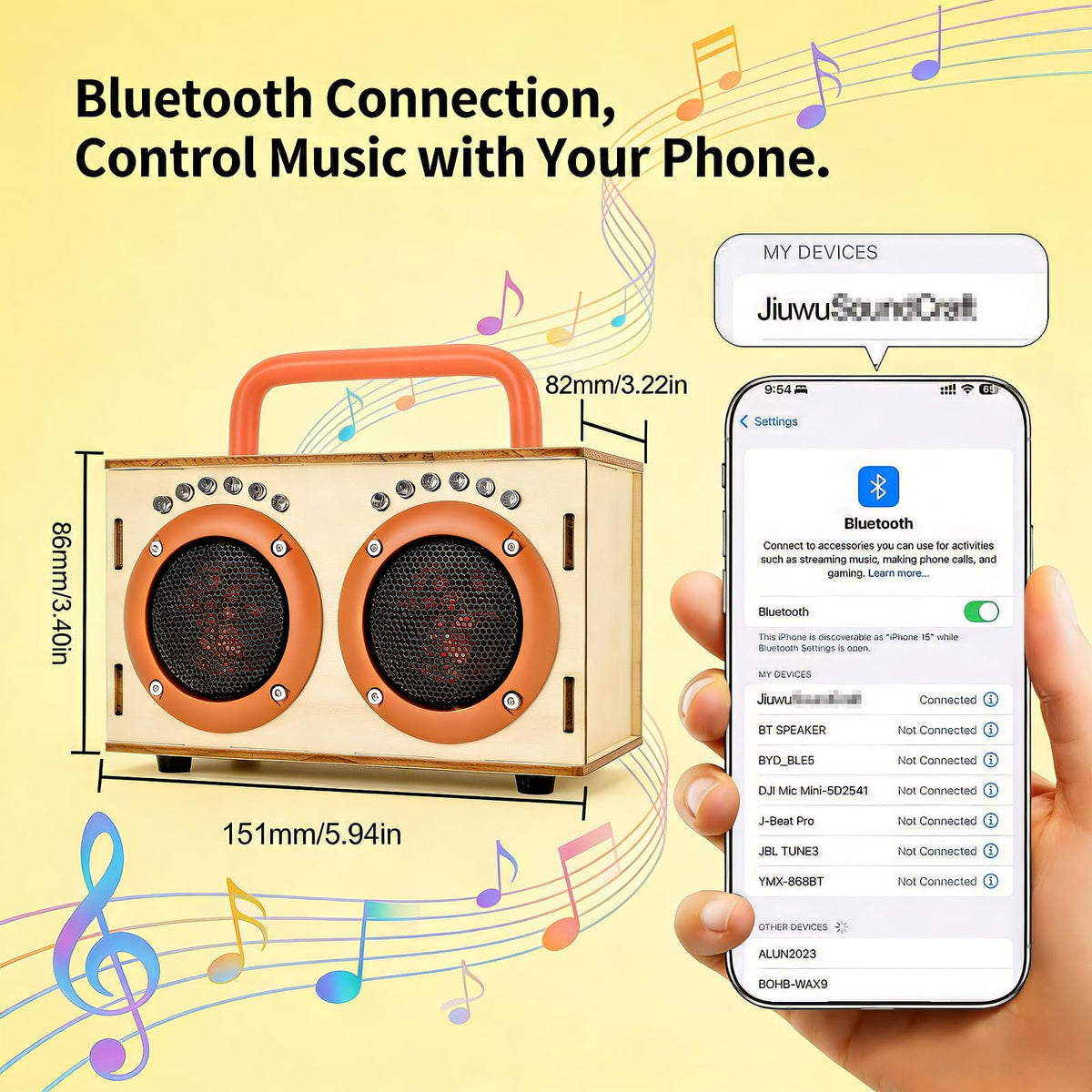 STEM Science Toy Gift for Boys Girls Age 8 13 DIY Bluetooth - JIUWU Official Imagery - 5