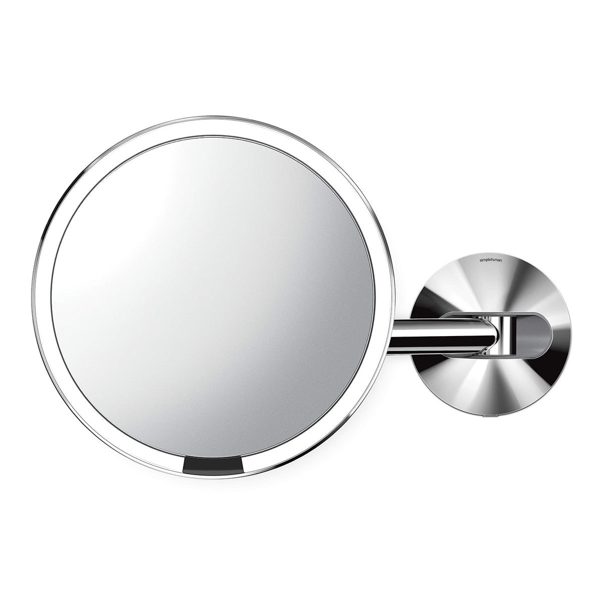 simplehuman 8 Sensor Makeup Mirror Wall Mount 5X - Premium Selection Official Imagery - 1