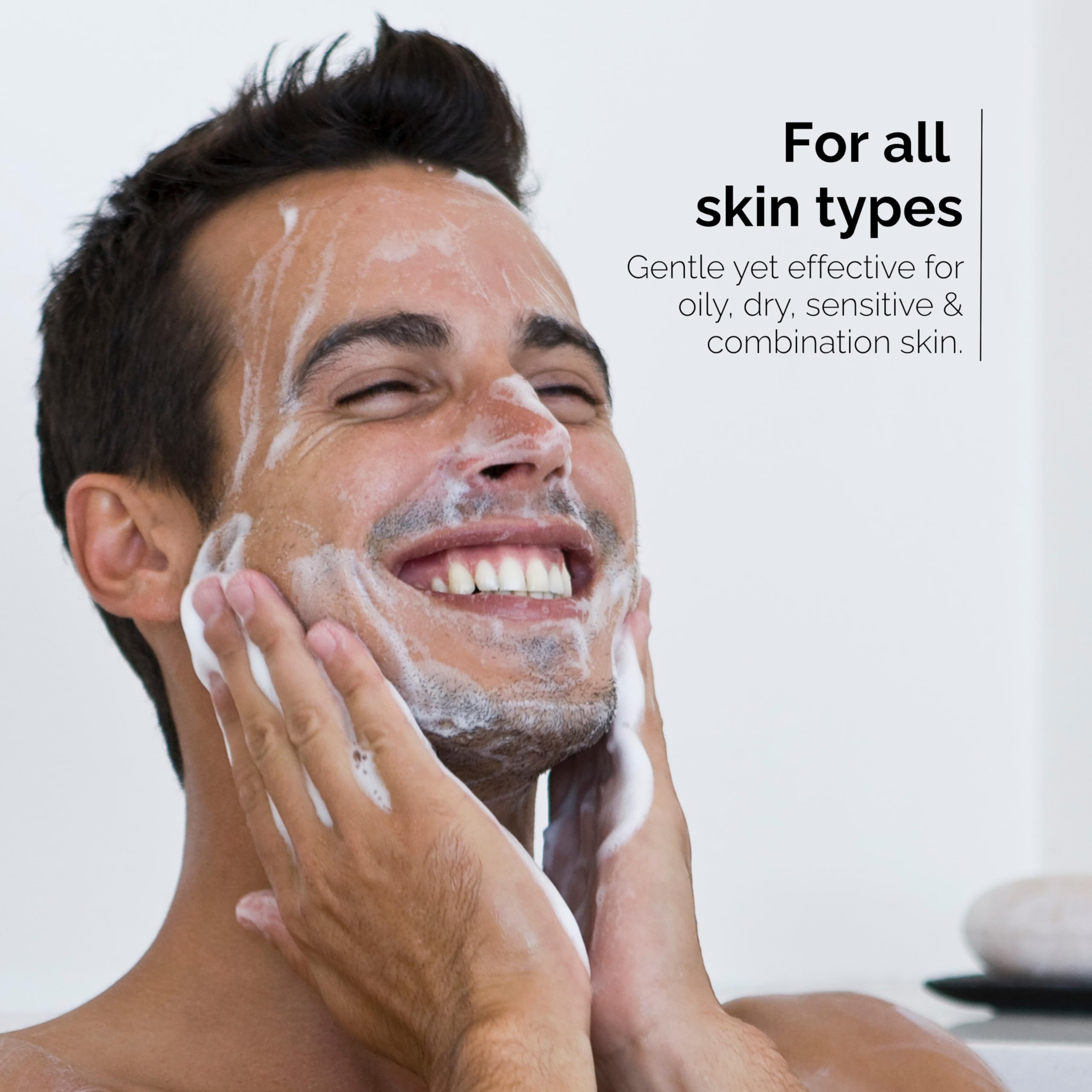 Men’s Face Wash – Clarifying Gel Cleanser with Plum Extract - Nordisk Element