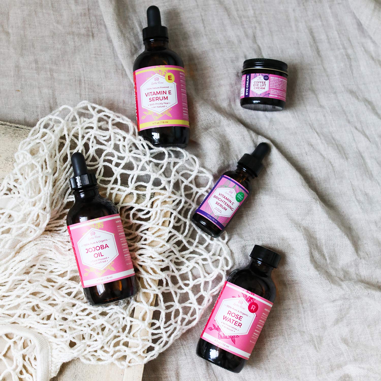 Vitamin C Brightening Serum by Leven Rose 100% Natural Dark Spot Remover for - Leven Rose Official Product View 5