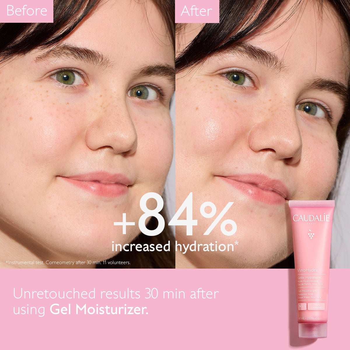 Caudalie VinoHydra Gel Moisturizer with Hyaluronic Acid Aloe - Premium Selection Official Imagery - 3
