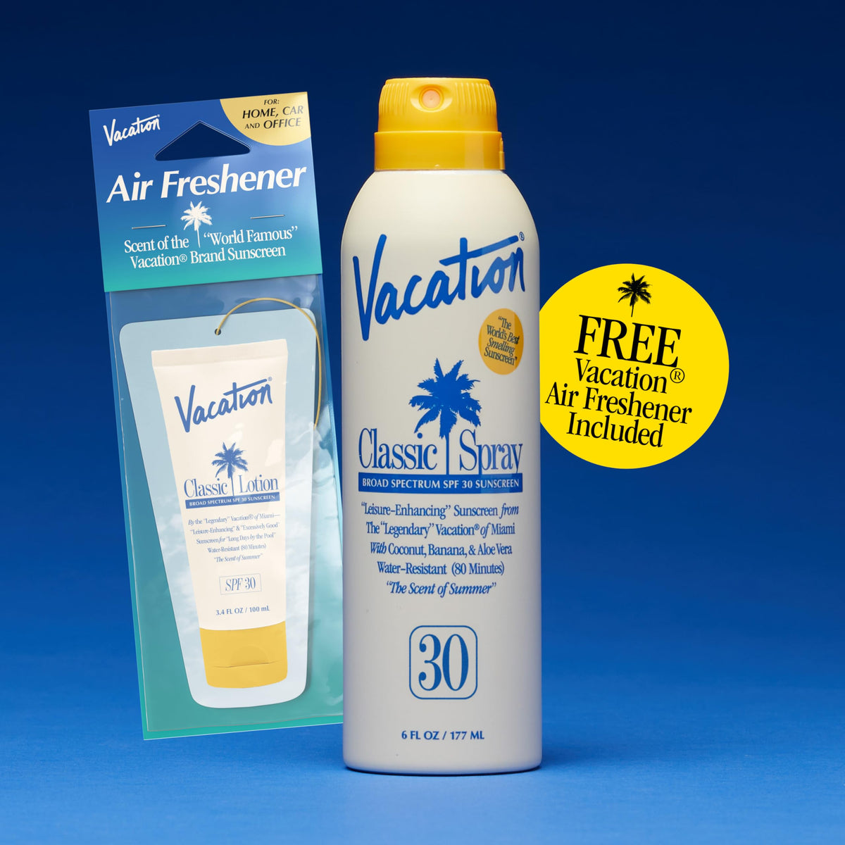 Vacation Classic SPF 30 Sunscreen Spray and Air Freshener - VACATION Official Imagery - 7