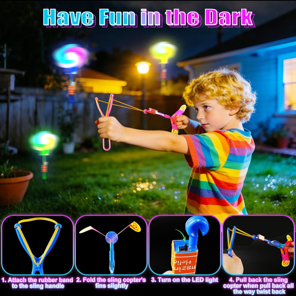 SHQDD 154PCS Glow in the Dark Party Supplies Neon Party - SHQDD Official Imagery - 7