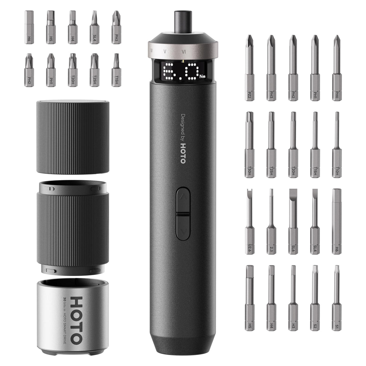 HOTO PixelDrive Electric Screwdriver Rechargeable Cordless - HOTO Official Imagery - 2