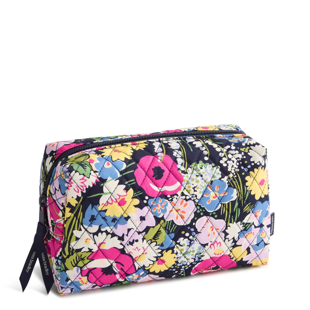 Vera Bradley Women s Premium Cotton Medium Cosmetic Bag - Vera Bradley Official Imagery - 7