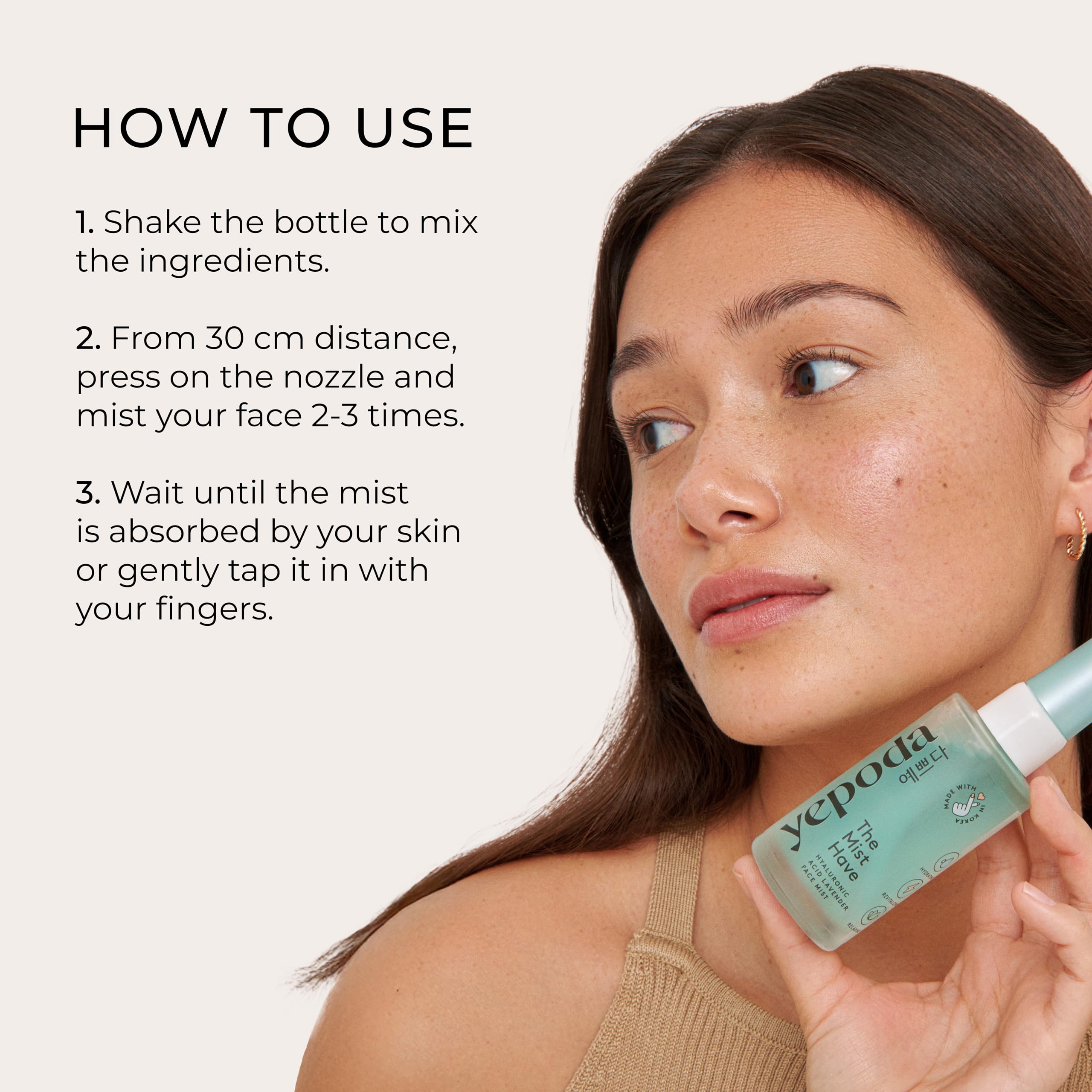 Yepoda The Mist Have Hydrating Toner Face Mist Deeply - Yepoda Official Imagery - 6