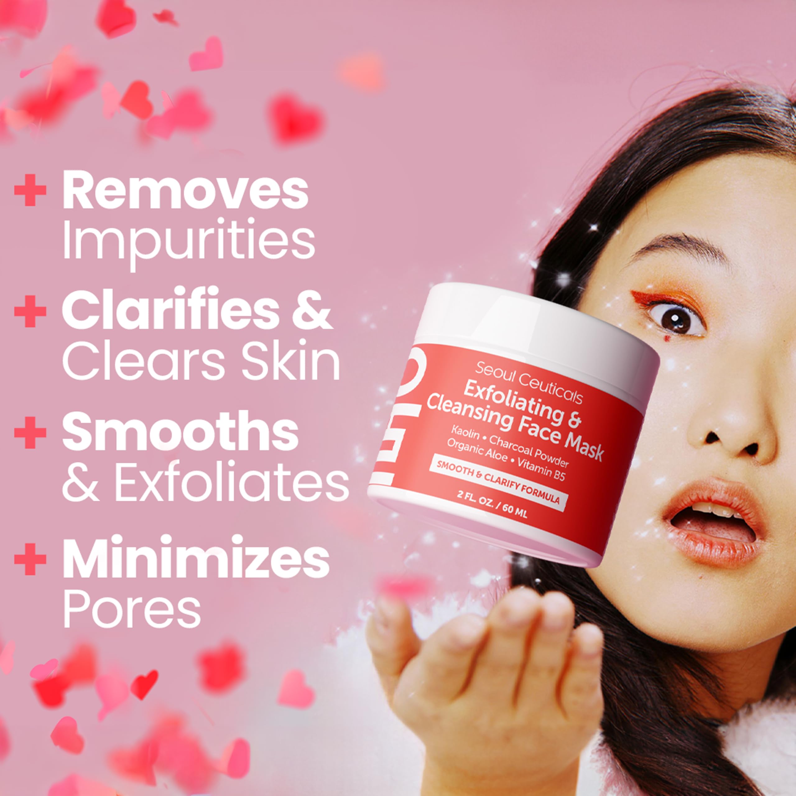 SeoulCeuticals Korean Skin Care Exfoliating Face Scrub - SeoulCeuticals Official Product Imagery - 3