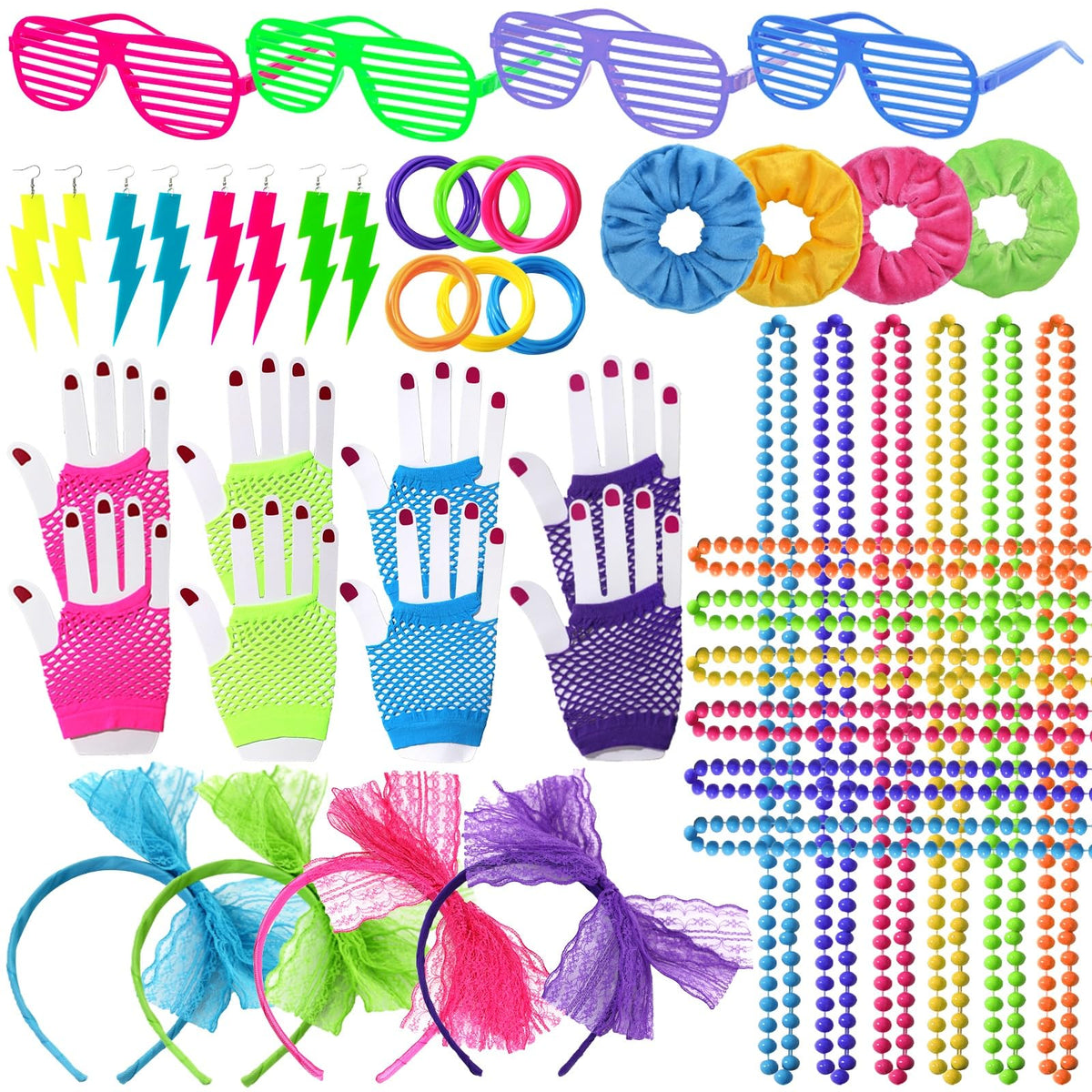 YAROMO 80s 90s Party Favors Birthday Supplies Hip Hop Theme - YAROMO Official Imagery - 2