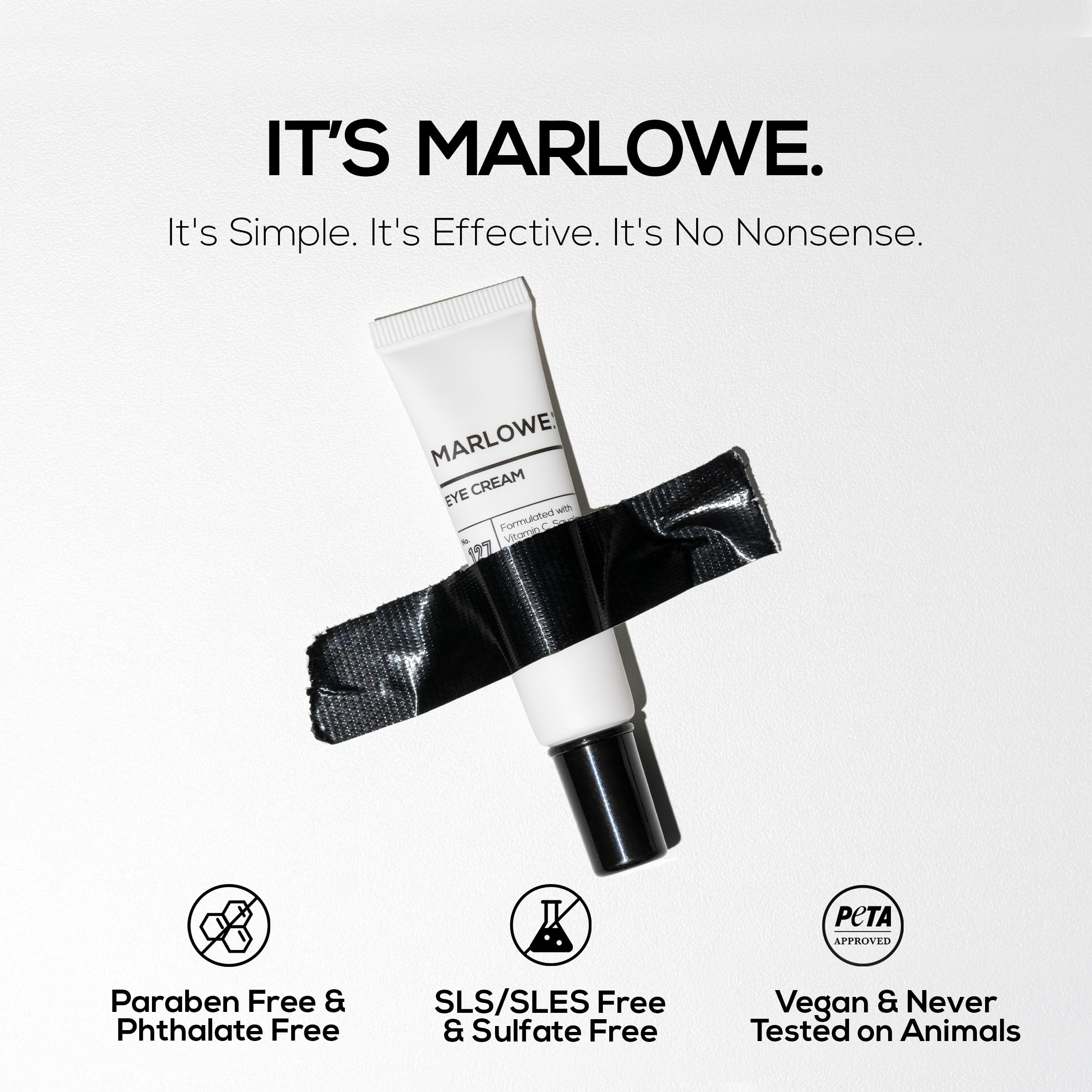 MARLOWE Eye Cream for Dark Circles and Puffiness - MARLOWE. Official Imagery - 5