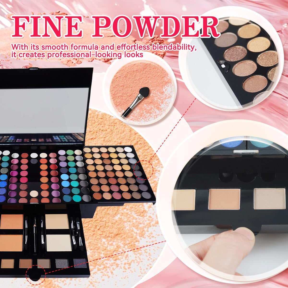 Pure Vie All in One Holiday Gift Makeup Set Essential - Pure Vie Official Imagery - 4