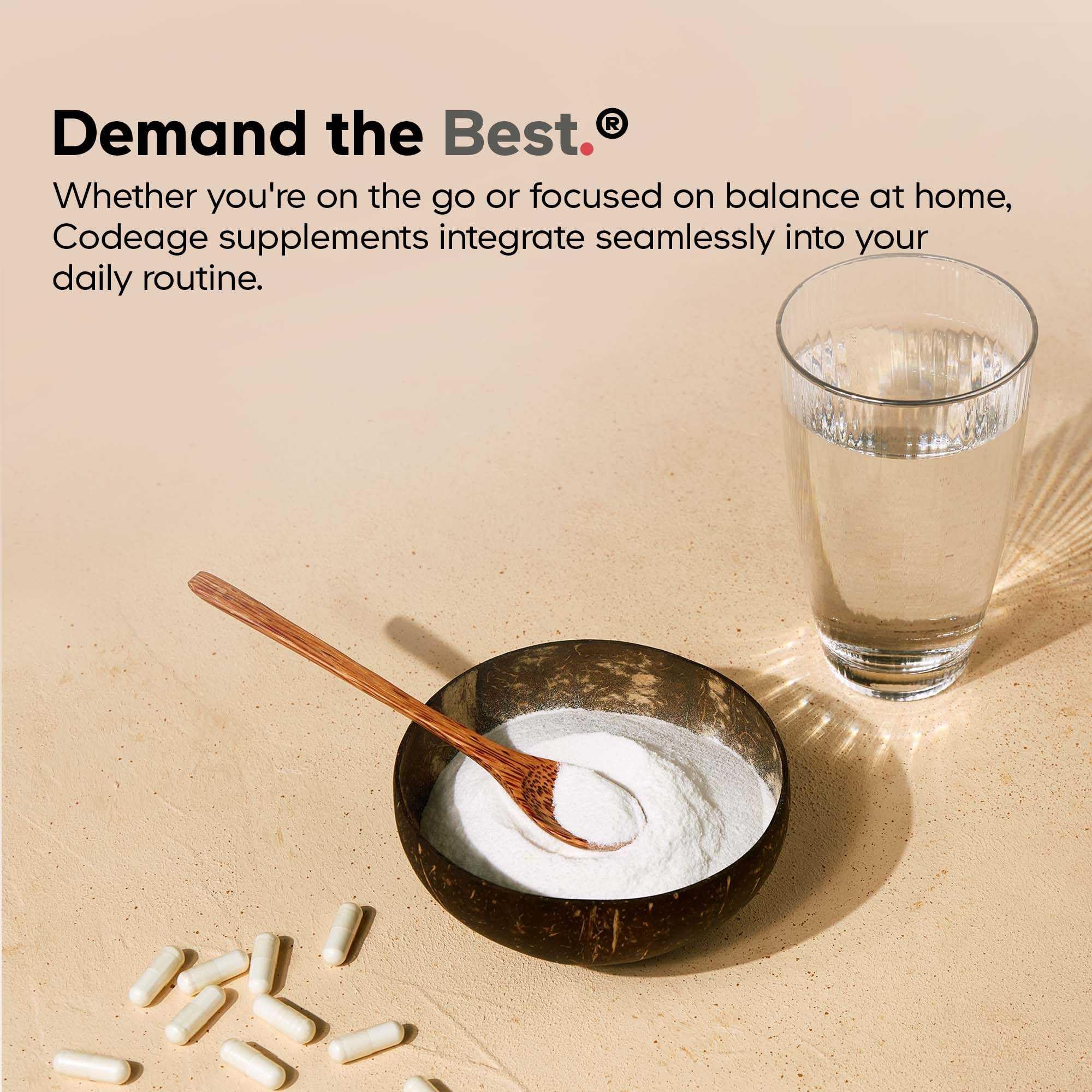 Codeage Skin Vitamins Supplement Ceramosides Dermaval - Codeage Official Imagery - 7