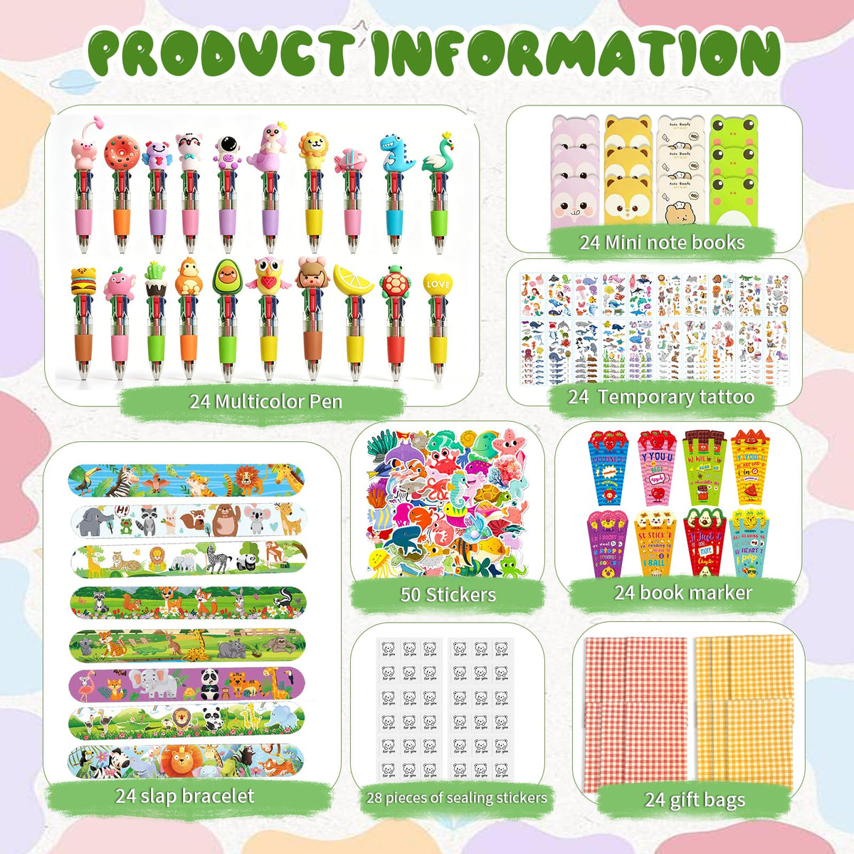 Return Gifts Party Favors Supplies 24Pack Birthday Goodie - Rpefq Official Imagery - 4