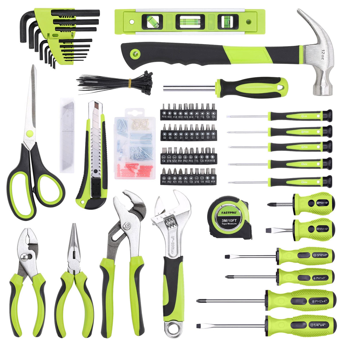 FASTPRO 220 Piece Home Tool Set Household Repairing Tool Kit - FASTPRO Official Imagery - 4