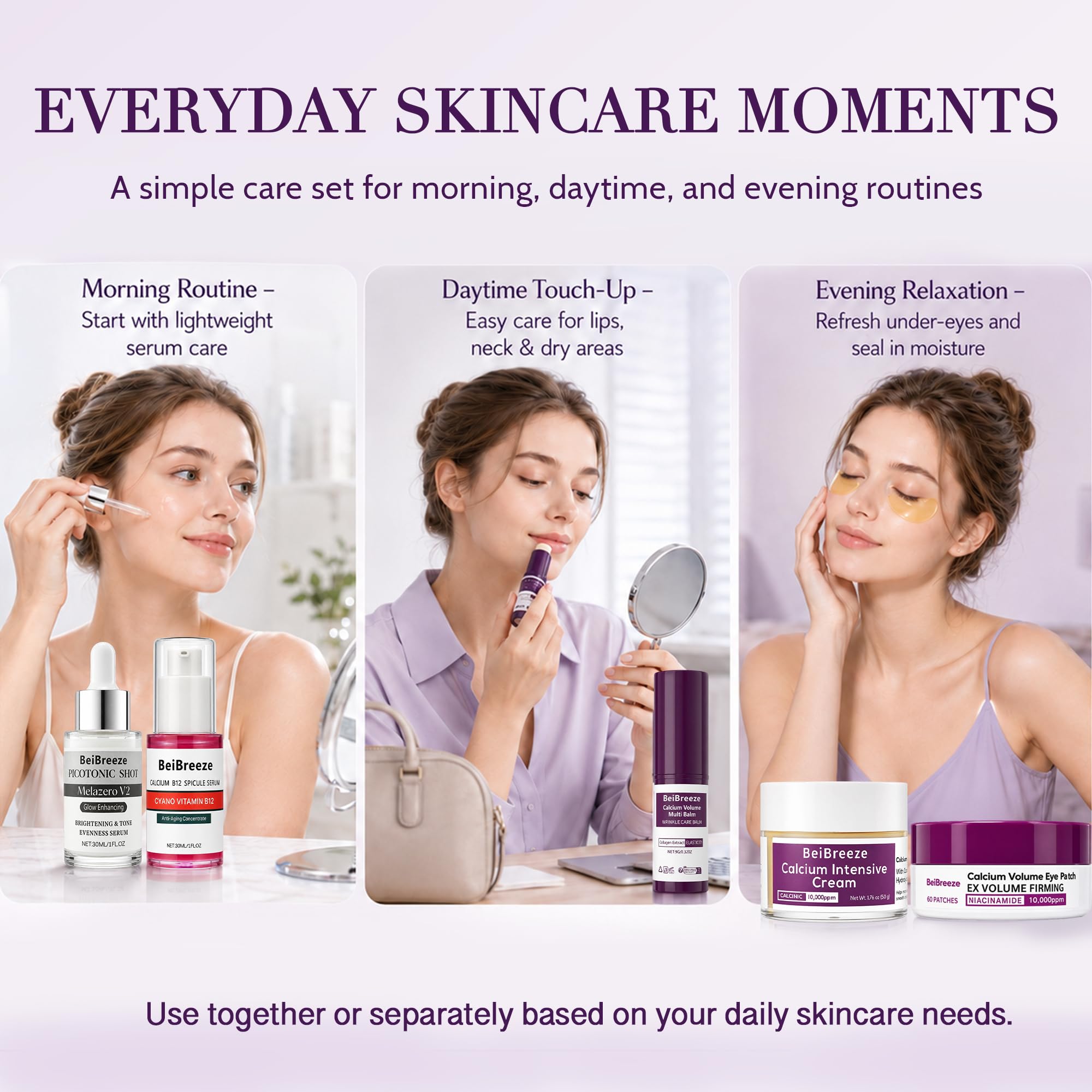 Face Care Set – Daily Moisturizing Facial Kit for Smooth, - BeiBreeze