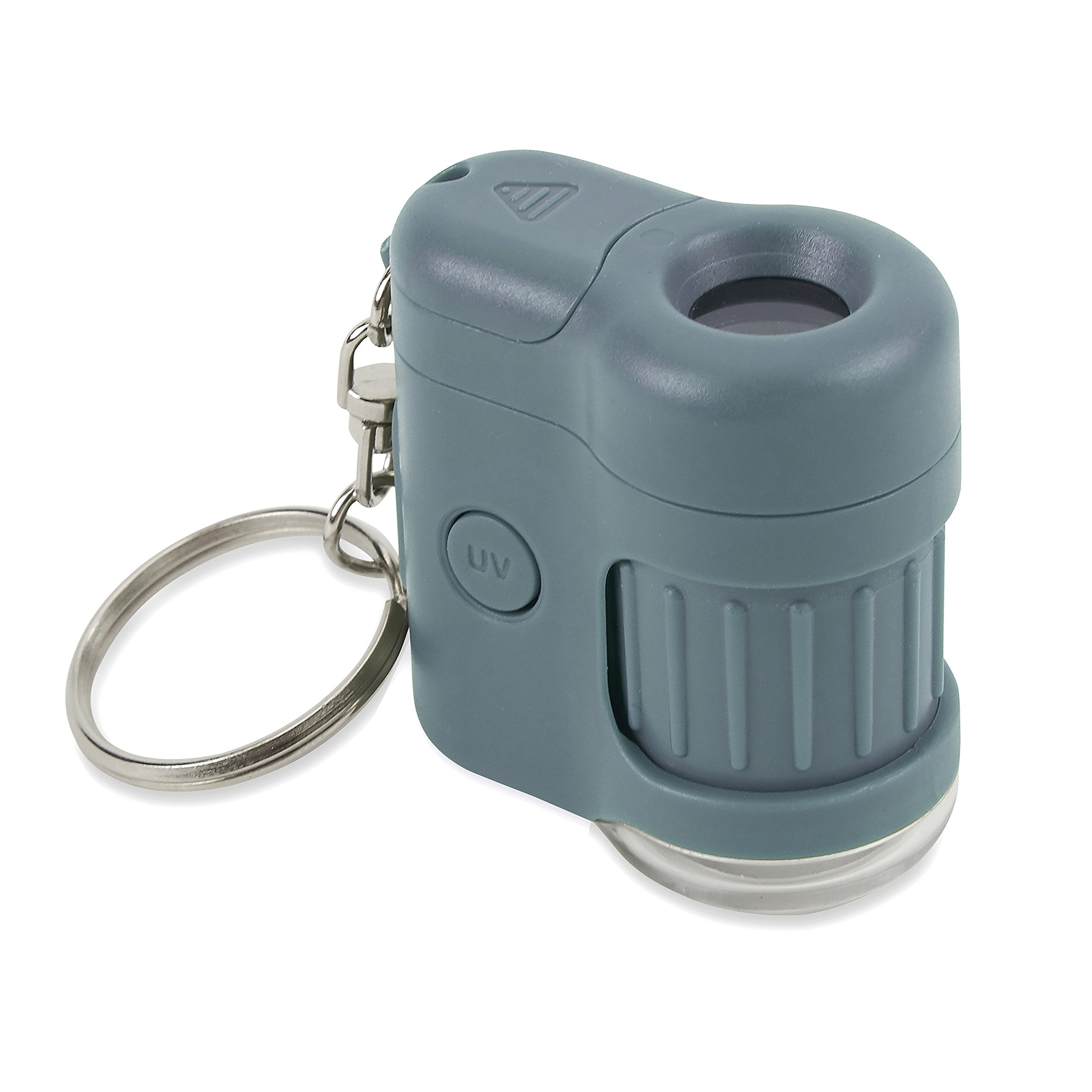 Carson MicroMini 20x LED Lighted Pocket Microscope Keychain - Carson Official Product View 4