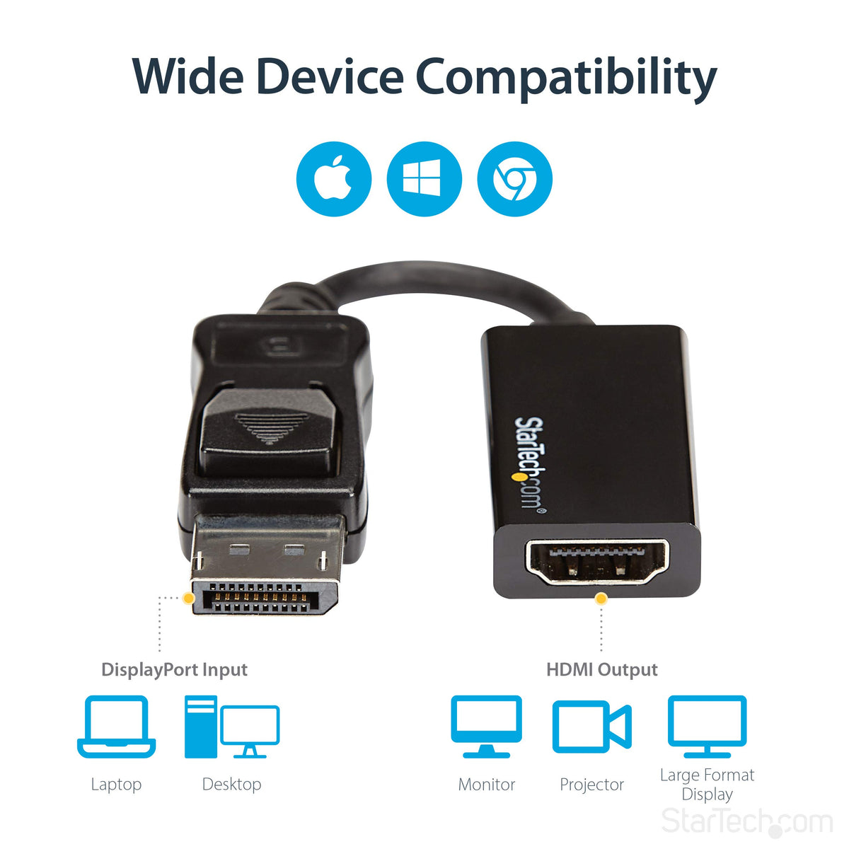 StarTech com DisplayPort to HDMI Adapter - Premium Selection Official Imagery - 6