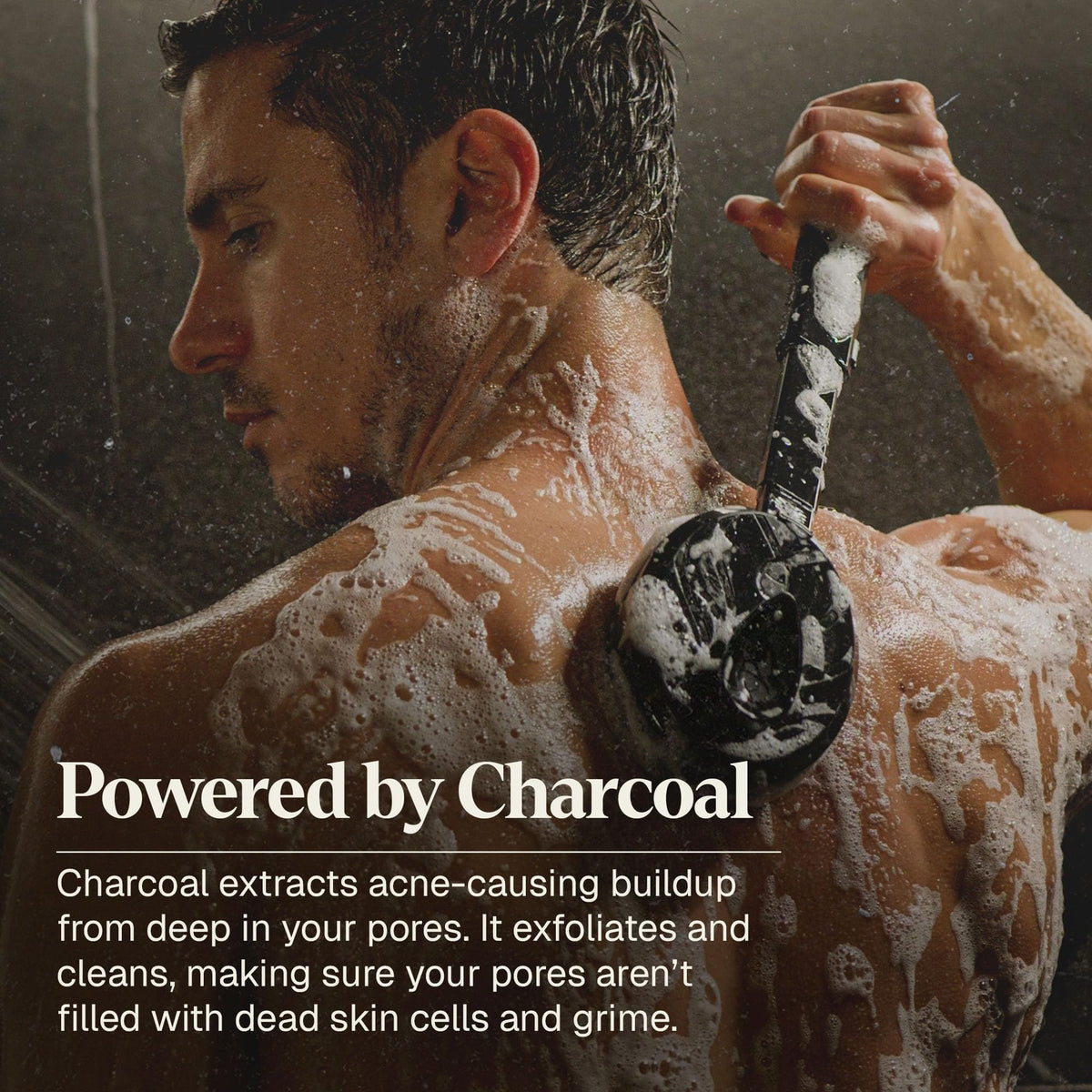 Black Wolf Salicylic Acid Body Wash for Men - Black Wolf Official Imagery - 6
