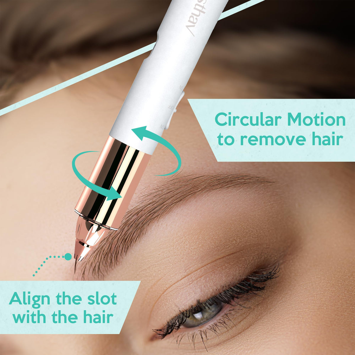 Facial Hair Removal for Women 2 in 1 Face Hair Remover - iMusthav Official Imagery - 6