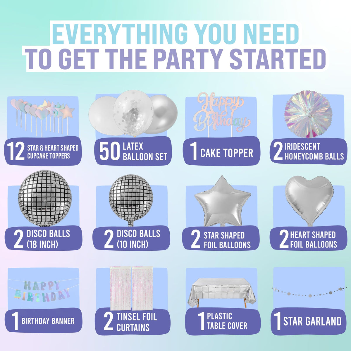 ecoZen Disco Decorations Set - ecoZen Lifestyle Official Imagery - 3