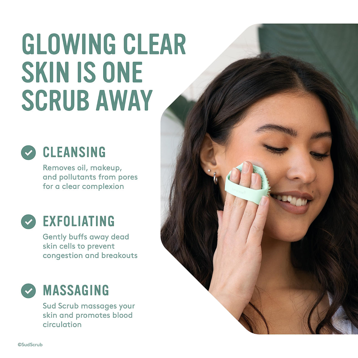 Sud Scrub Body Scrubber Face Scrubber Set - Sud Scrub Official Imagery - 4