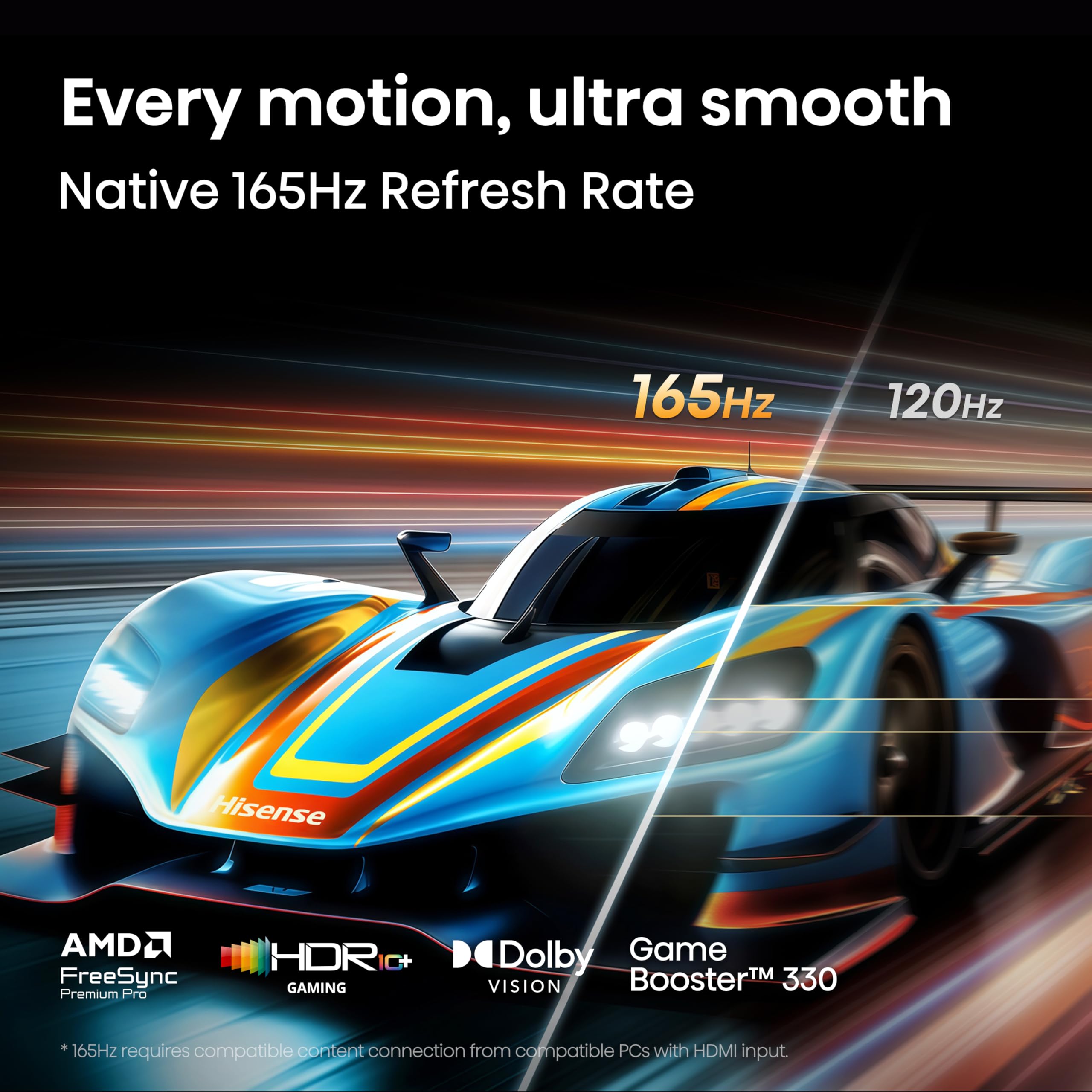 Hisense 100" U7 Mini-LED ULED 4K UHD Best Premium Gaming Smart Go - Hisense Official Product View 7