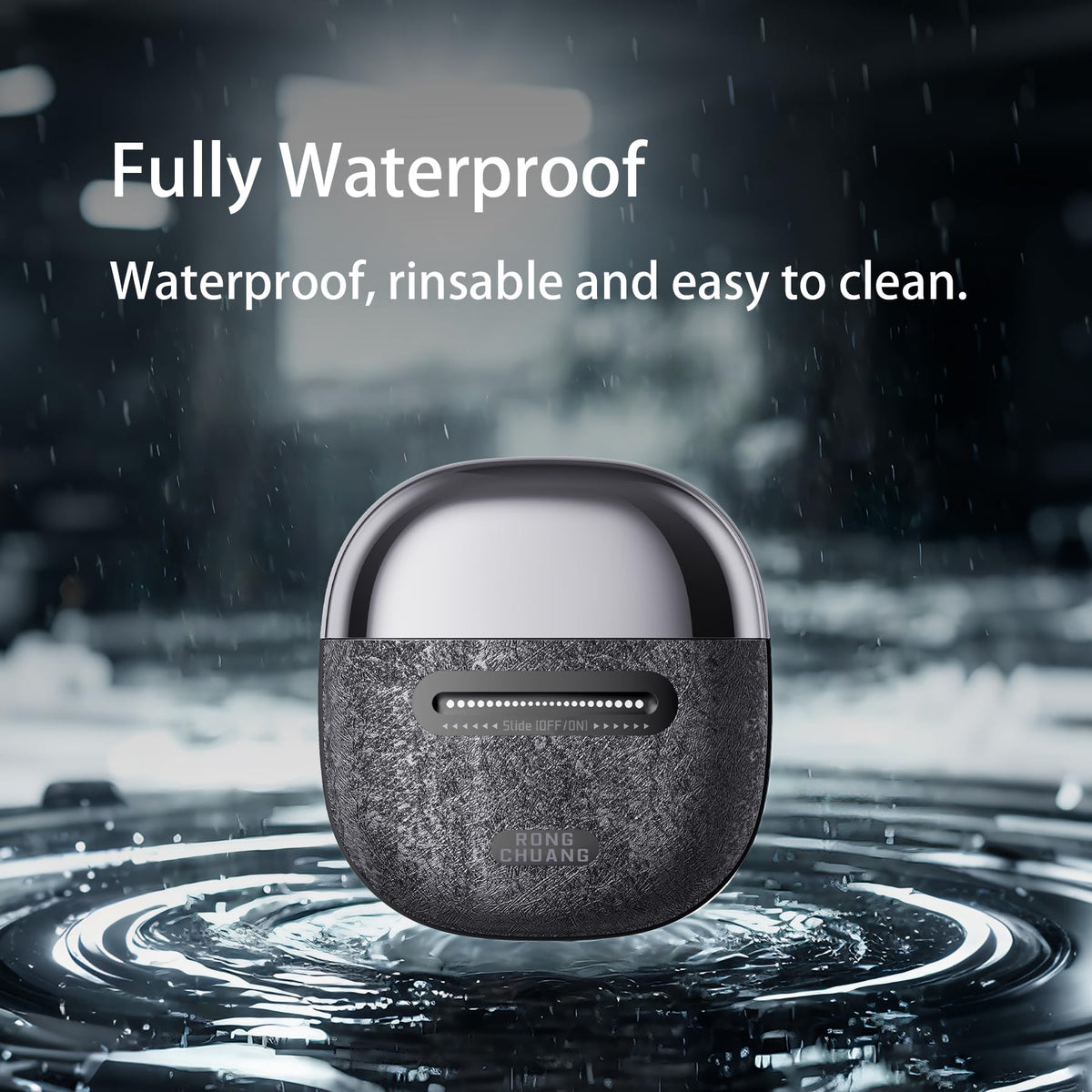 Portable Electric Foil Shaver for Men USB C Wet Dry - RONGCHUANG Official Imagery - 6