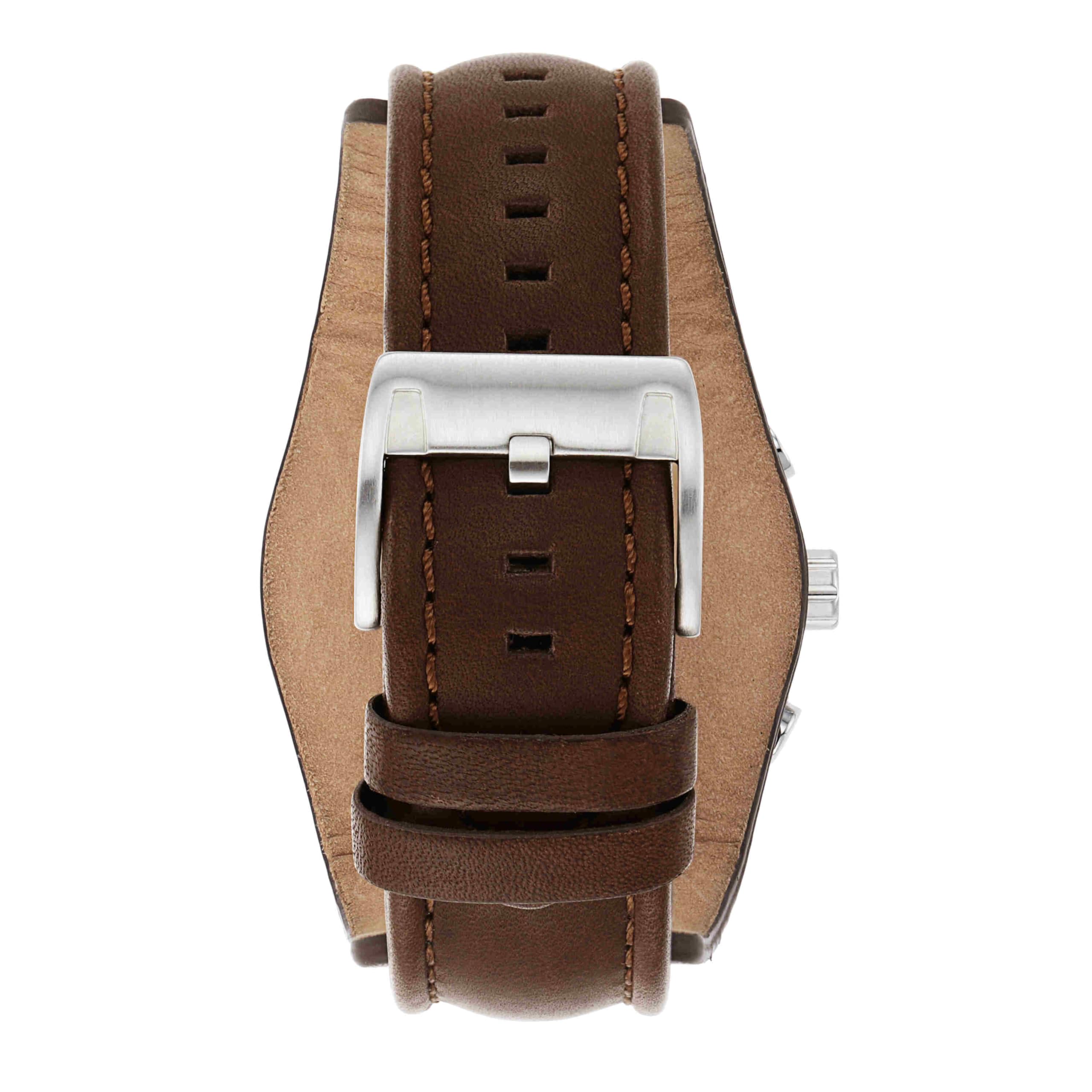 Fossil Coachman Quartz Chronograph Leather Watch for Men - View 3