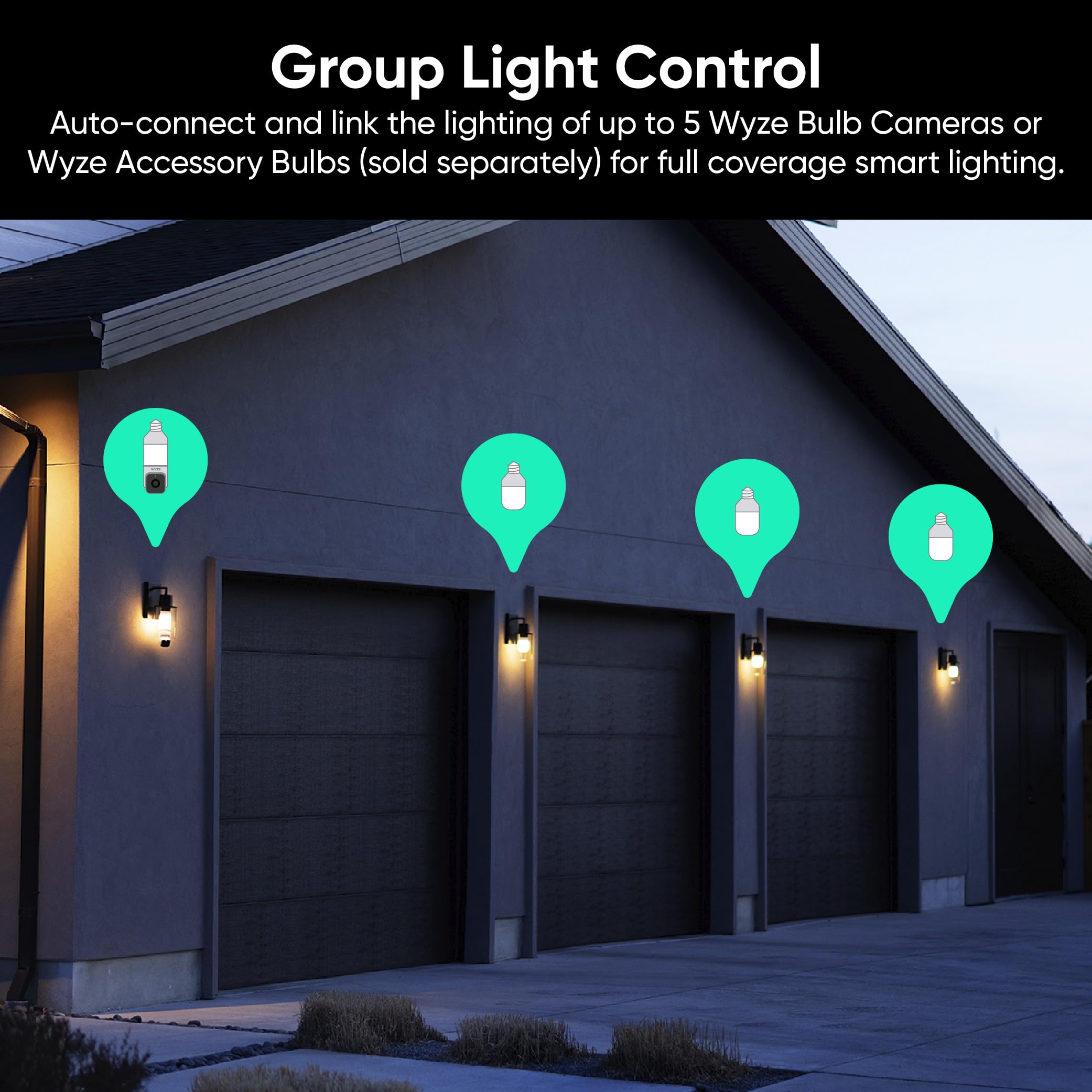 WYZE Bulb Cam - 2K HD Smart Light Bulb Security Camera, E26 Socke - WYZE Official Product View 10