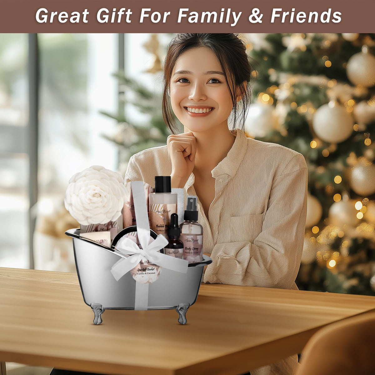Spa Gift Basket For Women - Aqua Elegante Official Imagery - 6