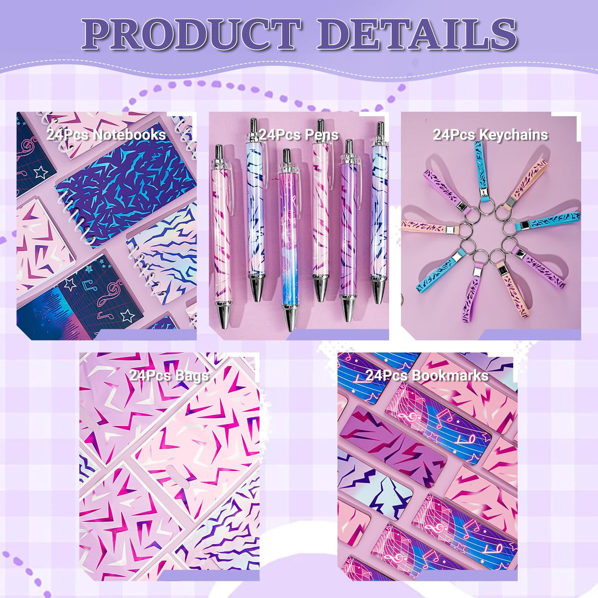 Kpop Party Favors Include 24 Kpop Goodie Bags 24 Keychains - FODAHRWS Official Imagery - 5