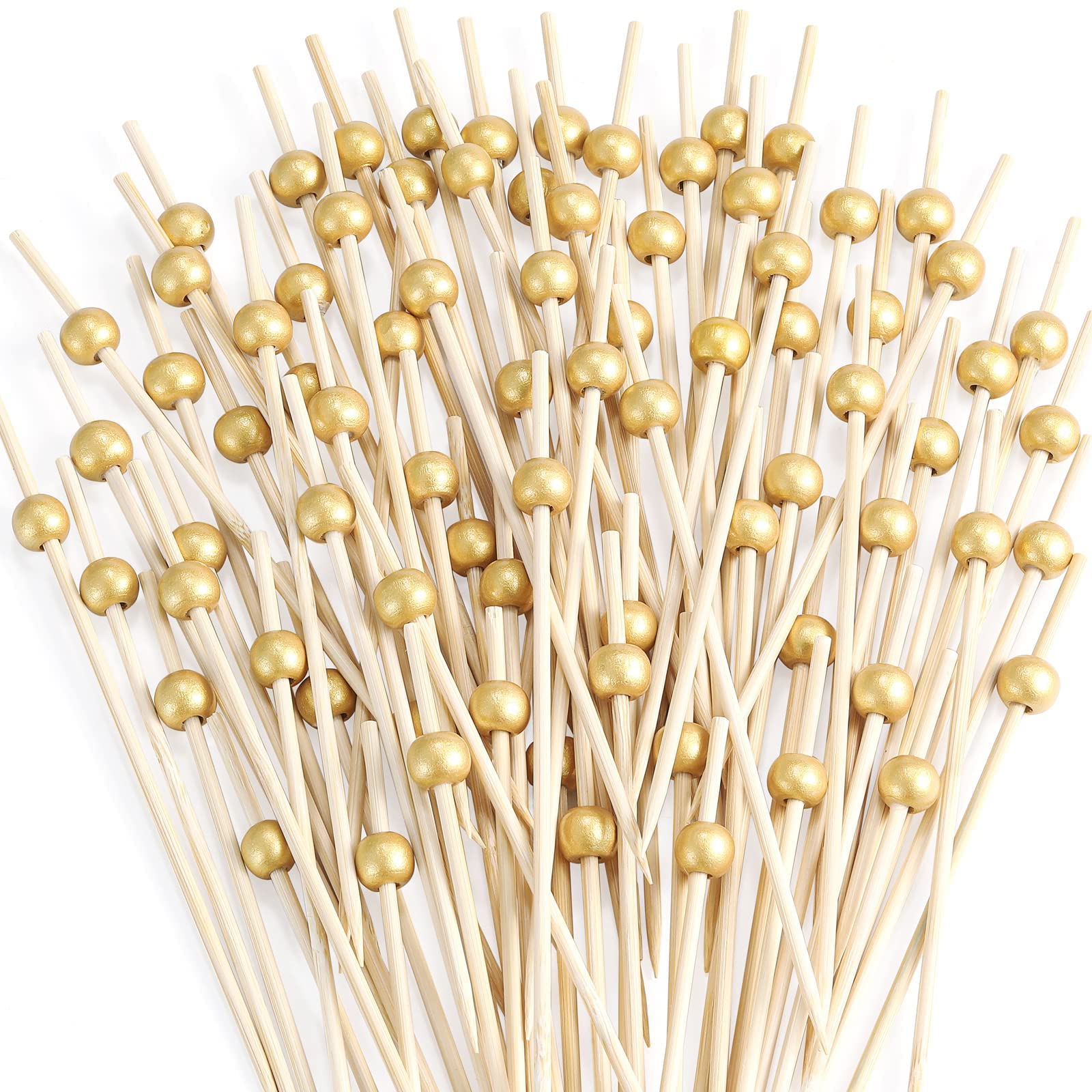 200 Pcs Cocktail Picks, Fancy Toothpicks for Appetizers, Mini - Product Imagery
