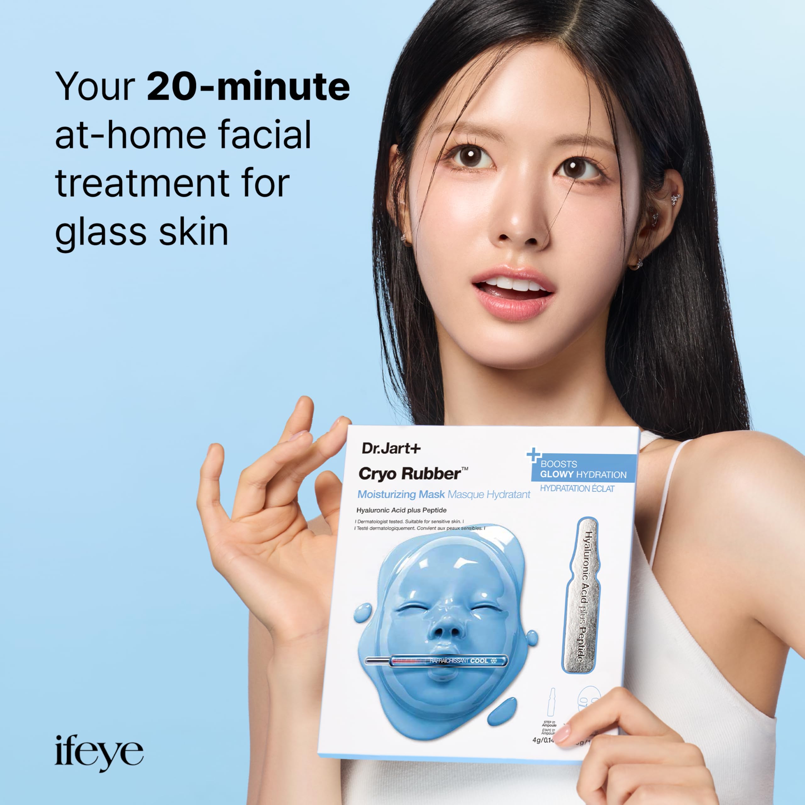 Dr.Jart+ Cryo Rubber Moisturizing and Cooling Korean Face Mask - Generic