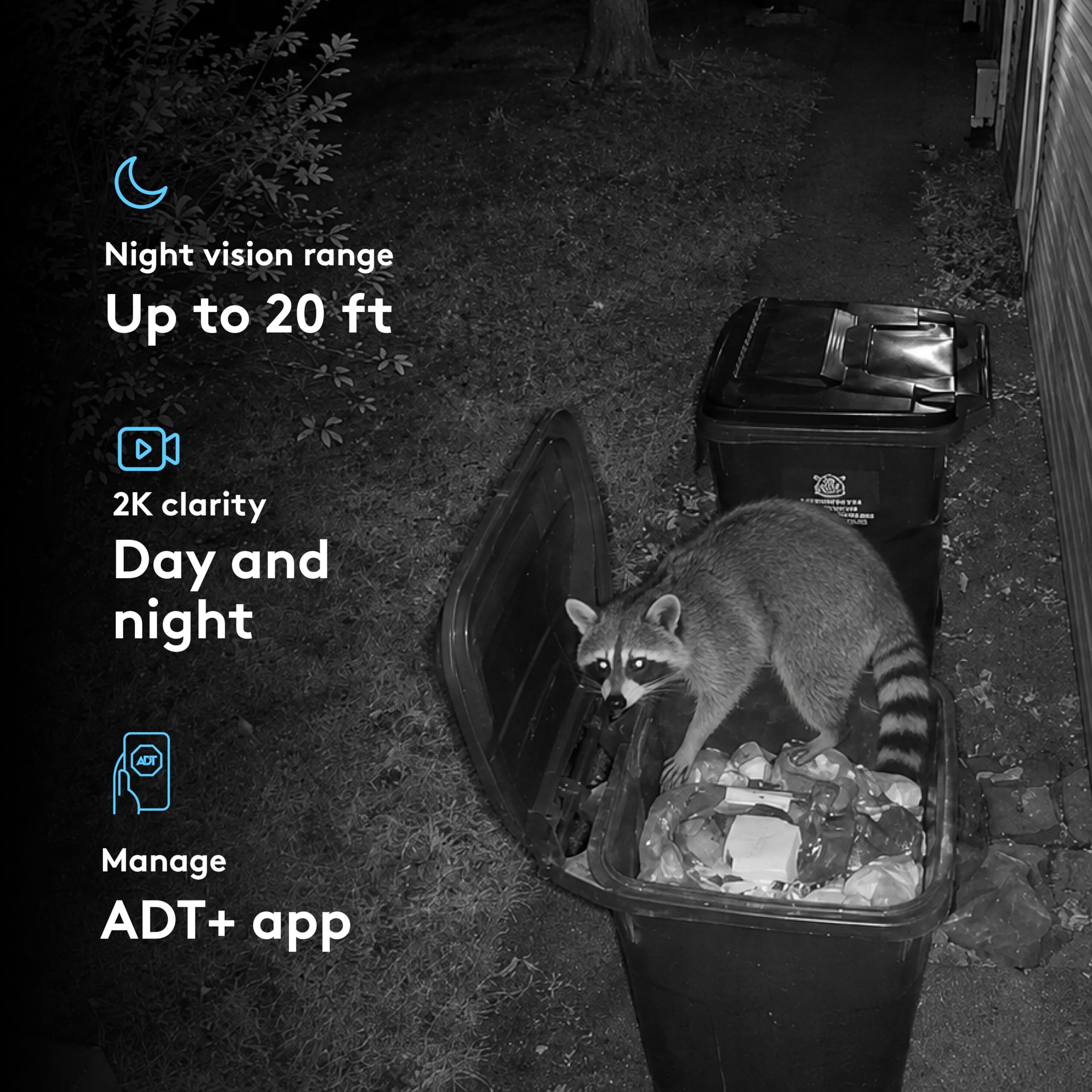 ADT Blu Outdoor Security Camera 2K Video Wireless Battery - ADT Blu Official Imagery - 6