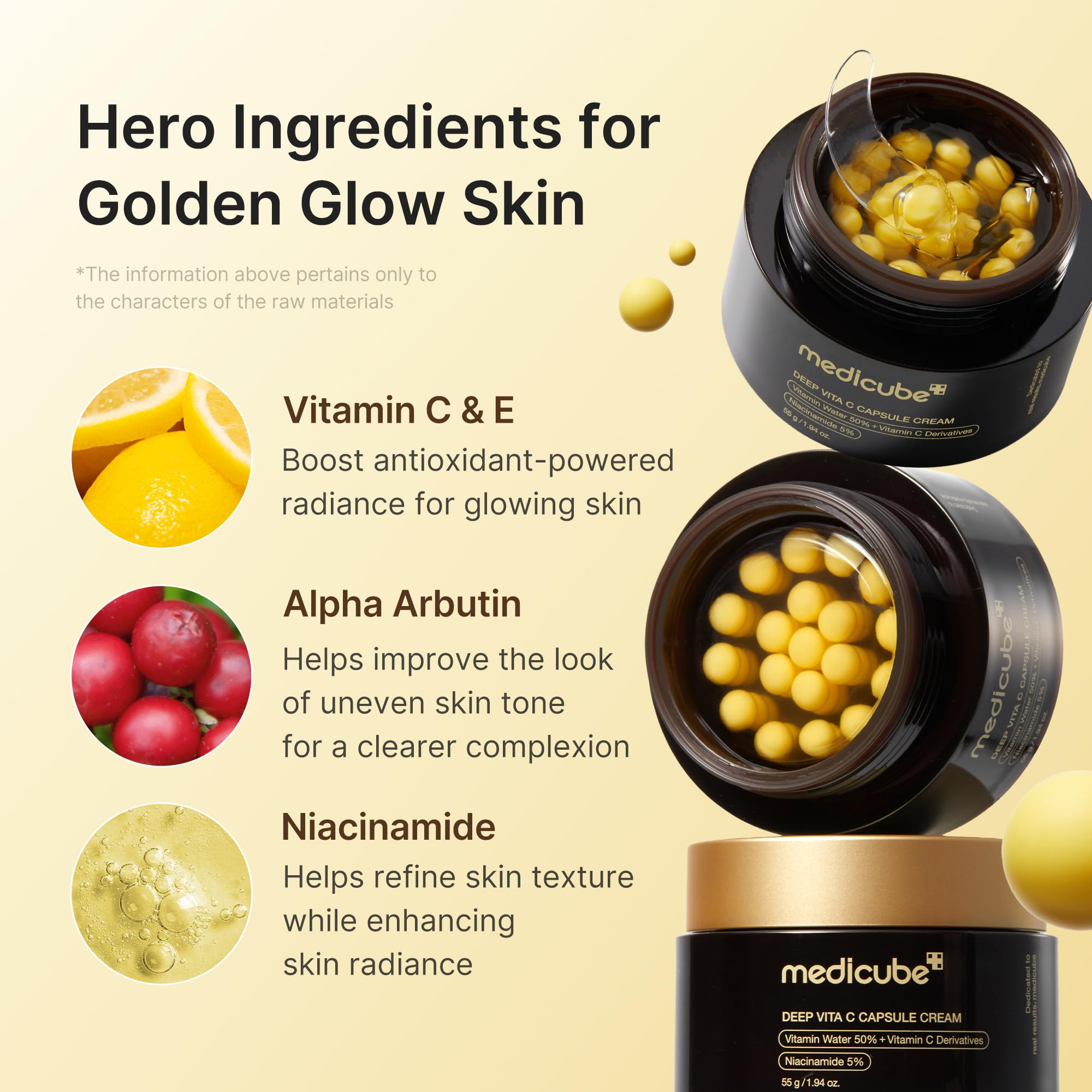 medicube Capsule Cream with Deep Vitamin C for Radiance - medicube Official Product View 4