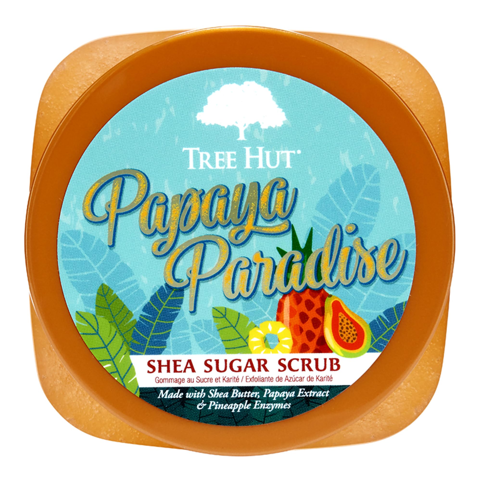 Tree Hut Shea Sugar Scrub, Papaya Paradise - Tree Hut Official Product View 3