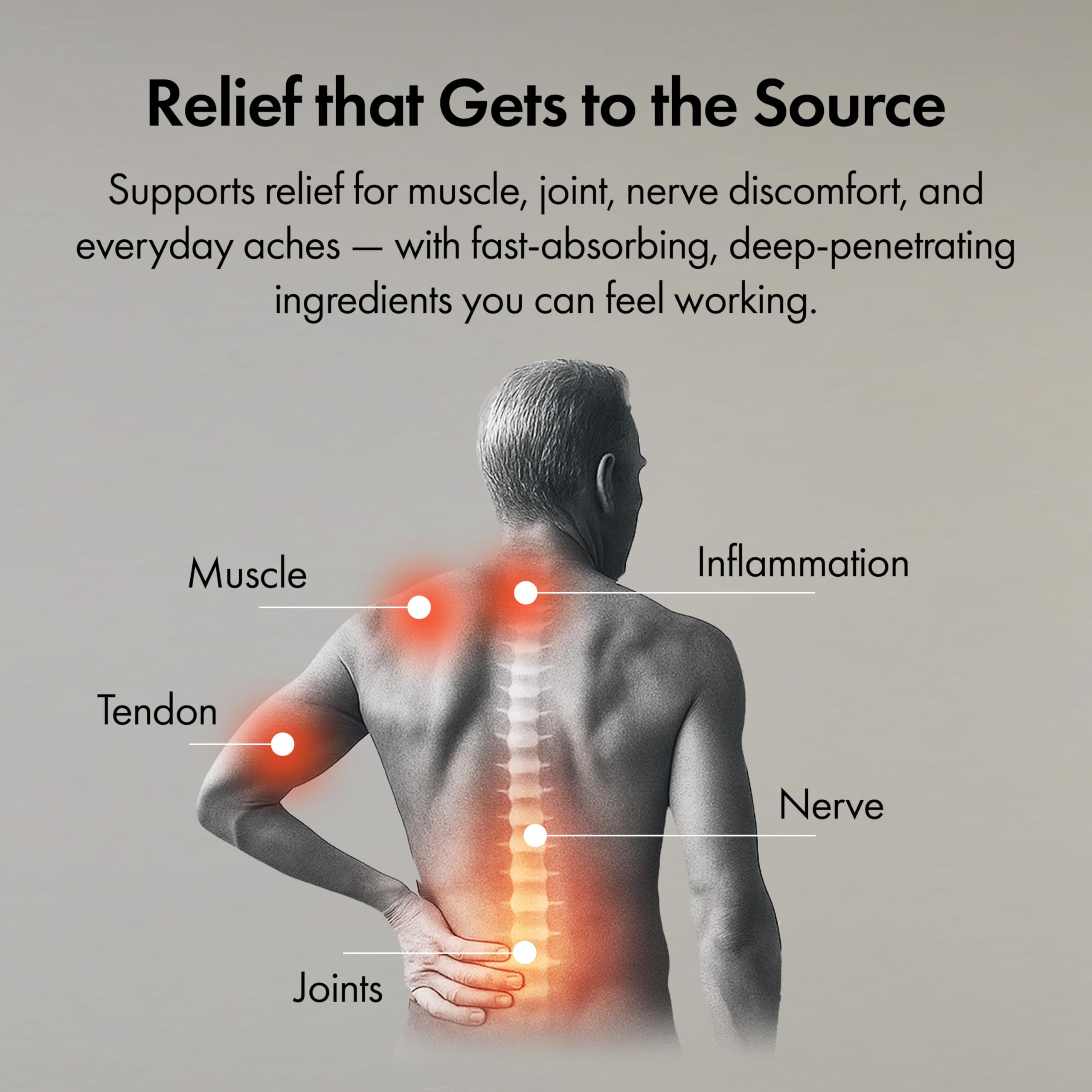 NanoXtreme Pain Relief Cream in a 3.3oz tube, fast-acting medication for pain relief, branded by NanoXtreme.