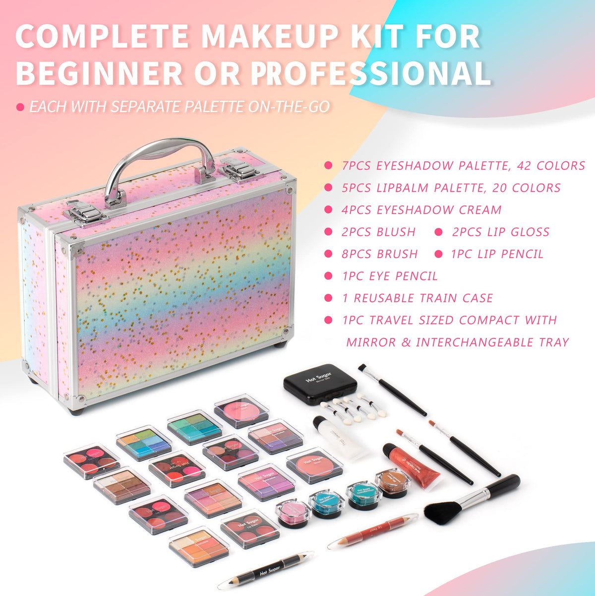 Hot Sugar Makeup Kit for Teenager Girls Starter Cosmetics - Hot Sugar Official Imagery - 4