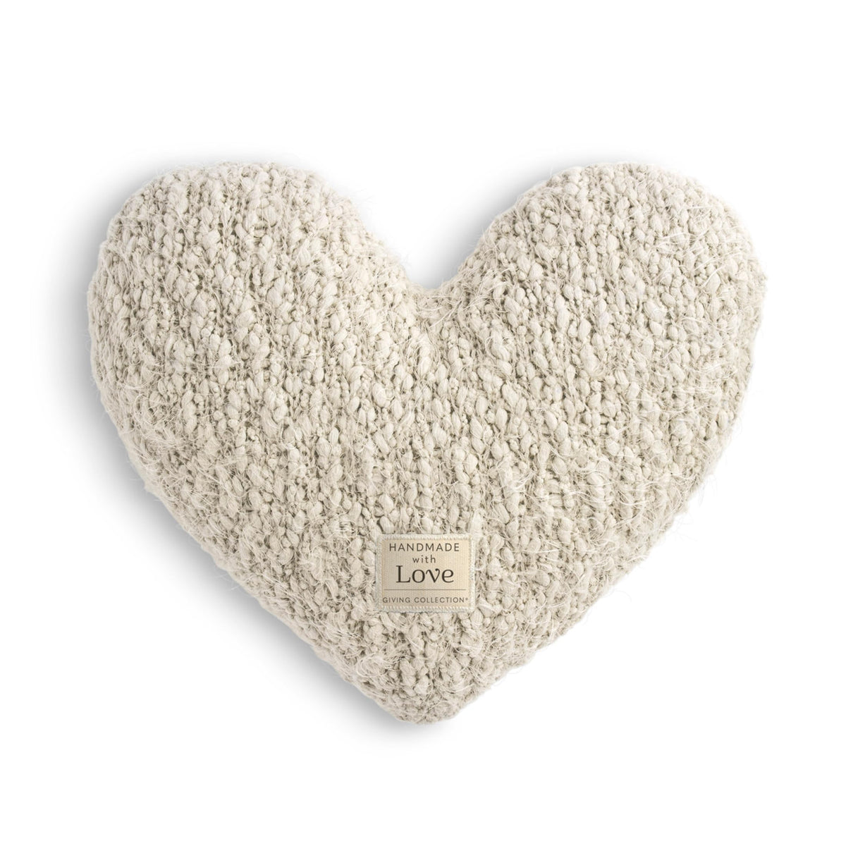 DEMDACO Giving Collection Cream Weighted Giving Heart 1 85 - DEMDACO Official Imagery - 1
