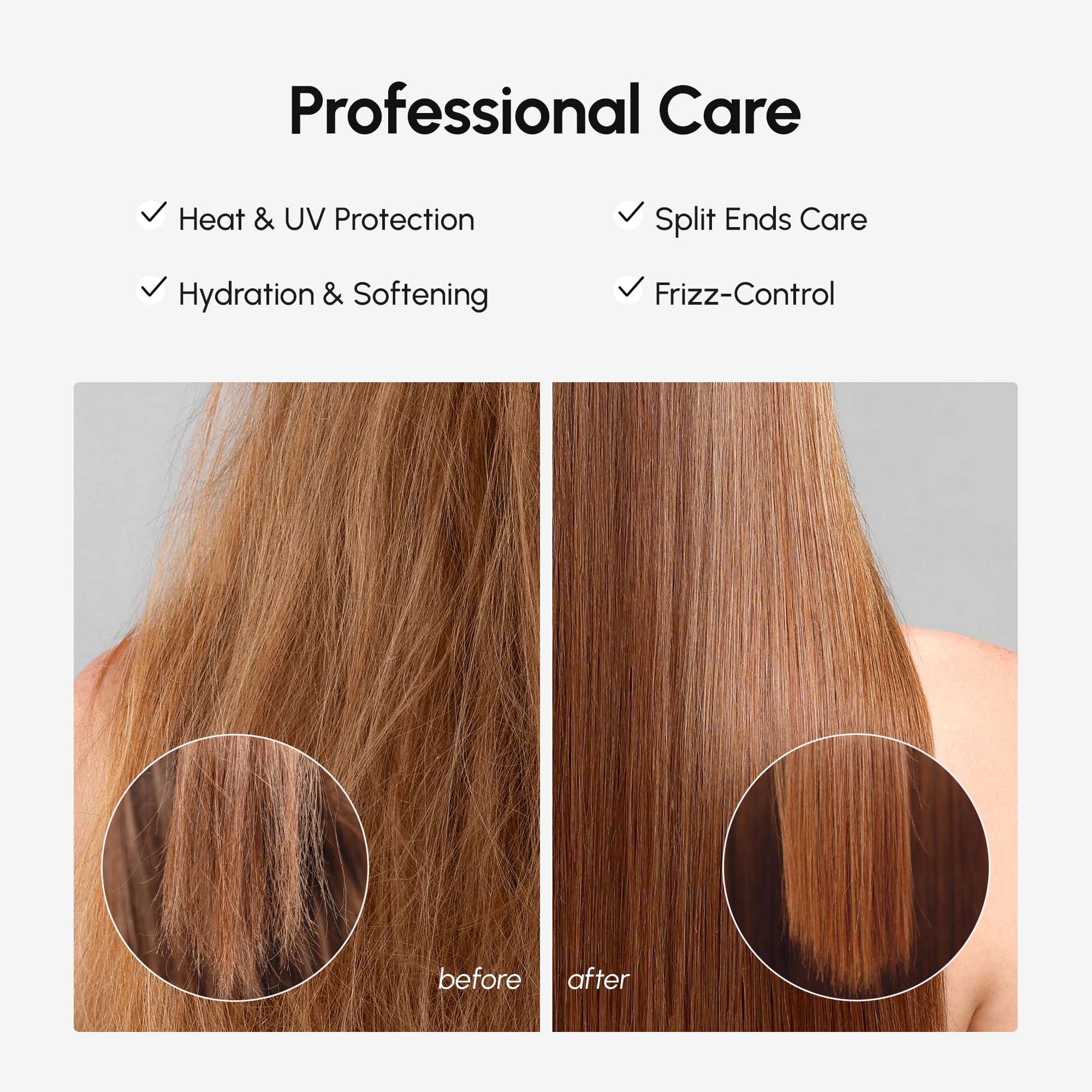 MAREE Hair Oil for Frizzy Hair with Argan Oil, Keratin & Biotin – Hair Serum - MAREE Official Product View 8