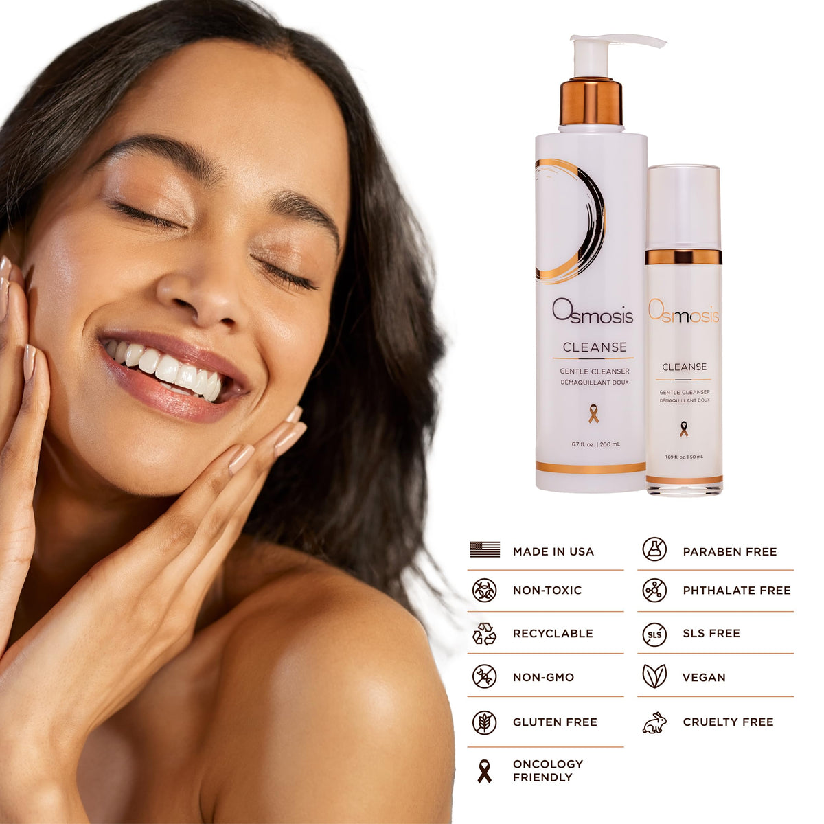 OSMOSIS Cleanse Gentle Face Wash Dry Sensitive Skin Gel 6 7 - OSMOSIS Official Imagery - 6