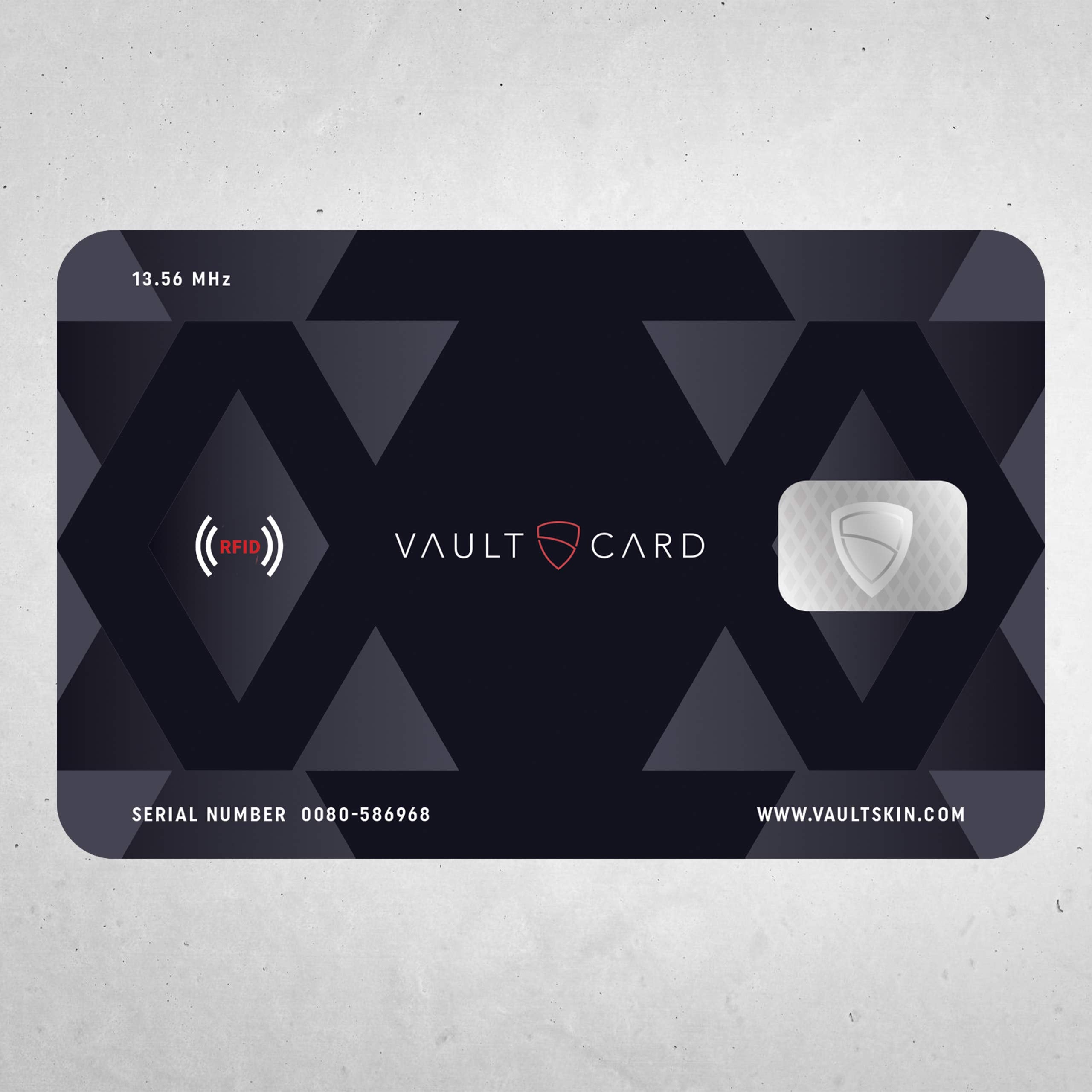 Vaultskin VAULTCARD RFID Blocking Card, NFC Jamming, Protects Wallet and Passpor - Vaultskin Official Product View 6