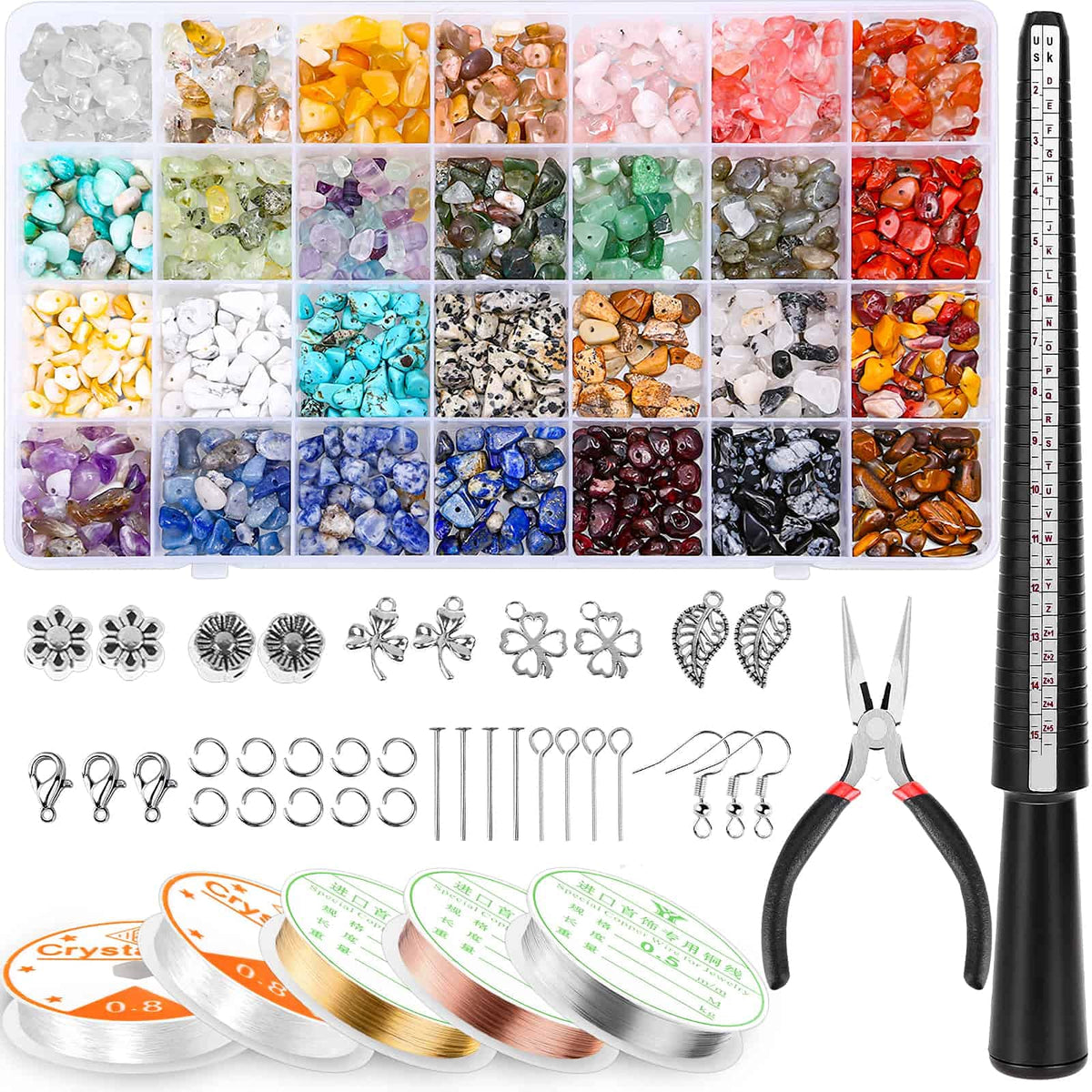 selizo Jewelry Making Kits for Adults Women with 28 Colors - selizo Official Imagery - 2